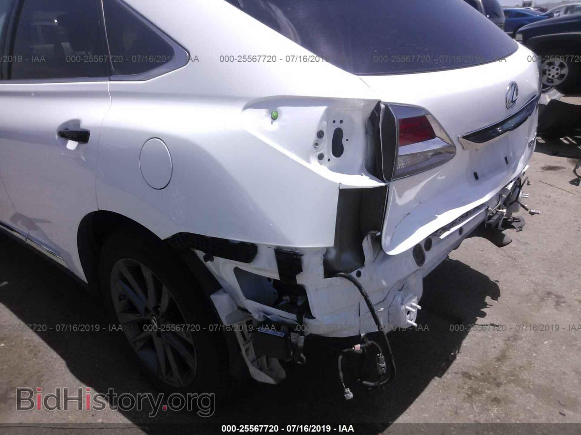 2015 LEXUS RX - VIN: 2T2BK1BA0FC310495 - Фото 6