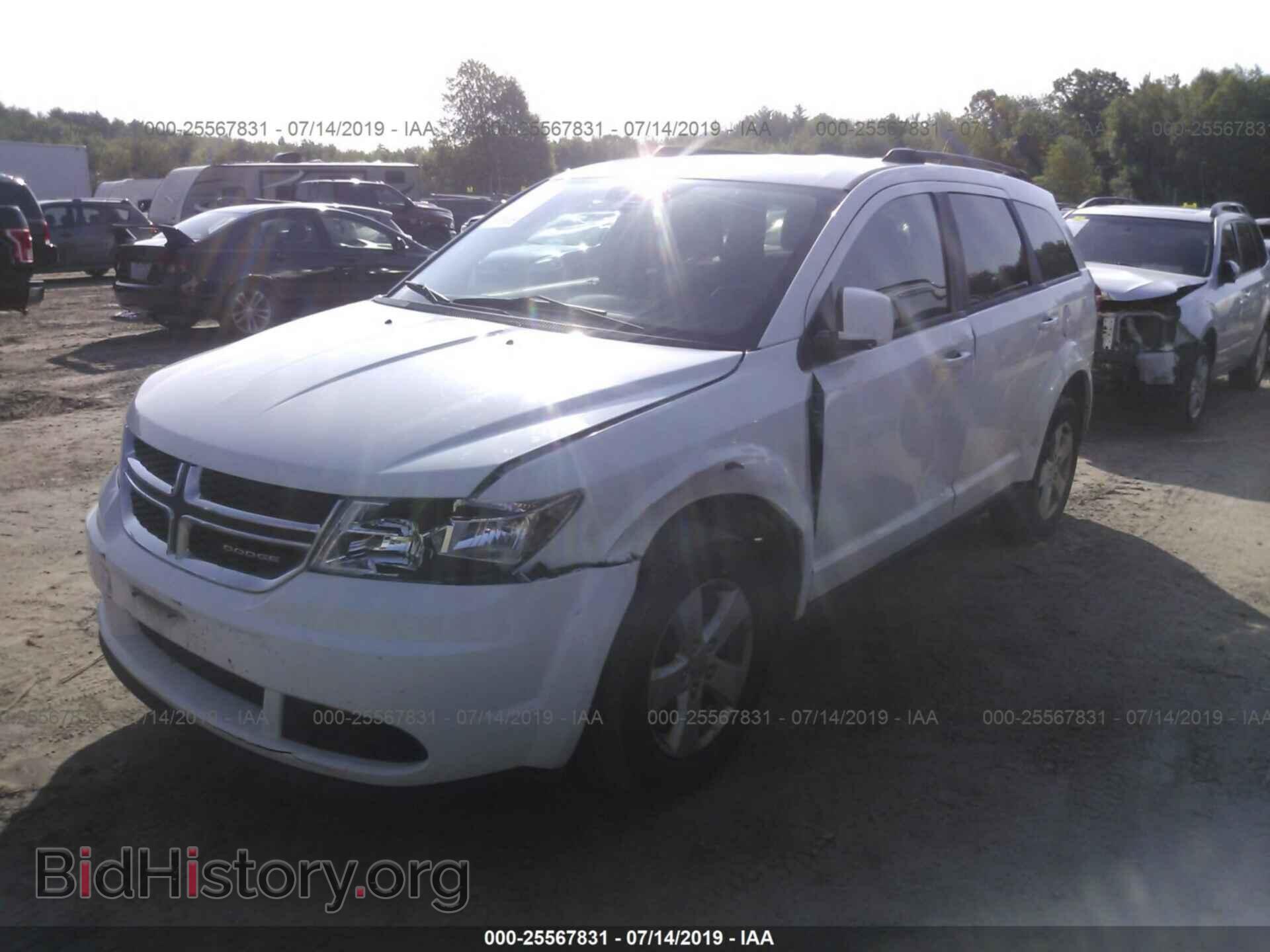 2011 DODGE JOURNEY - VIN: 3D4PH1FG7BT514924 - Фото 2