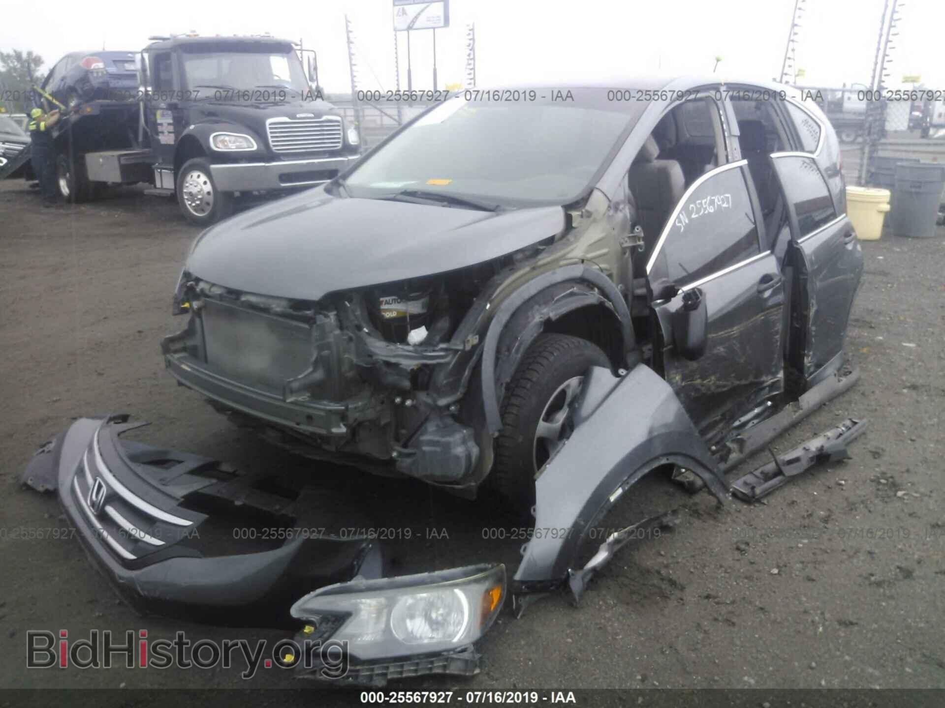 2014 HONDA CR-V - VIN: 2HKRM3H38EH556675 - Фото 2