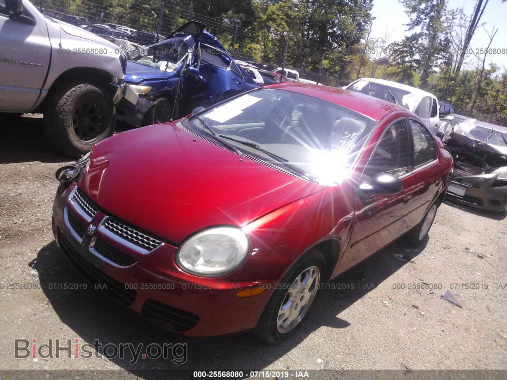 2005 DODGE NEON - VIN: 1B3ES56C15D107638 - Фото 2