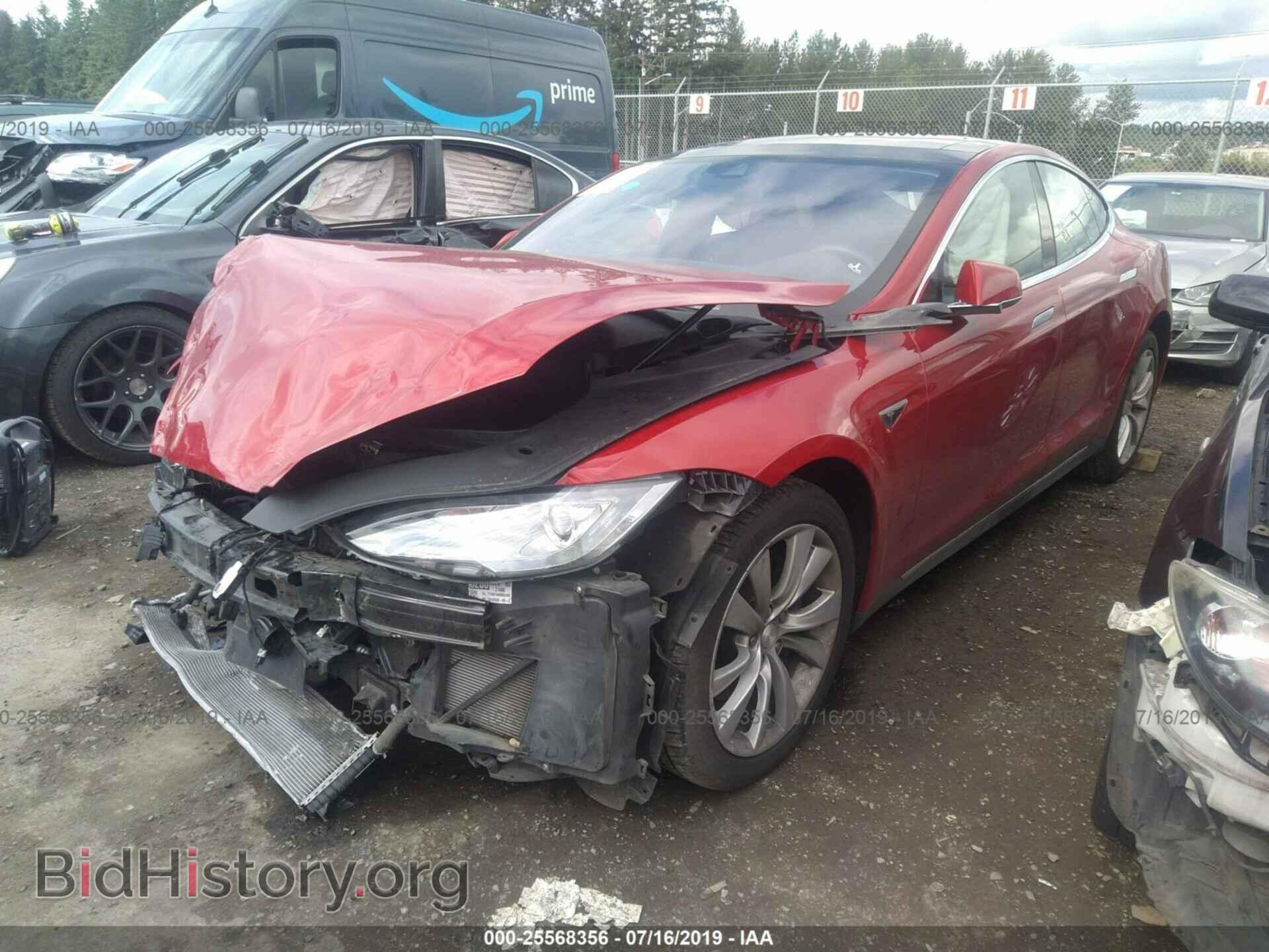 2015 TESLA MODEL S - VIN: 5YJSA1E27FF109264 - Фото 2