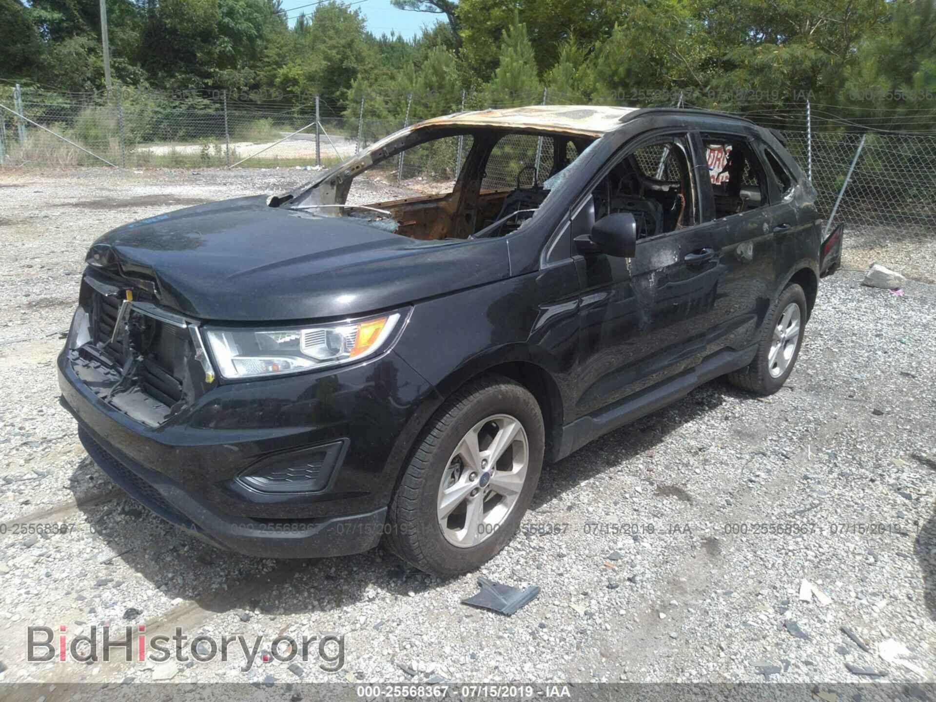 2015 FORD EDGE - VIN: 2FMTK3G97FBC18811 - Photo 2
