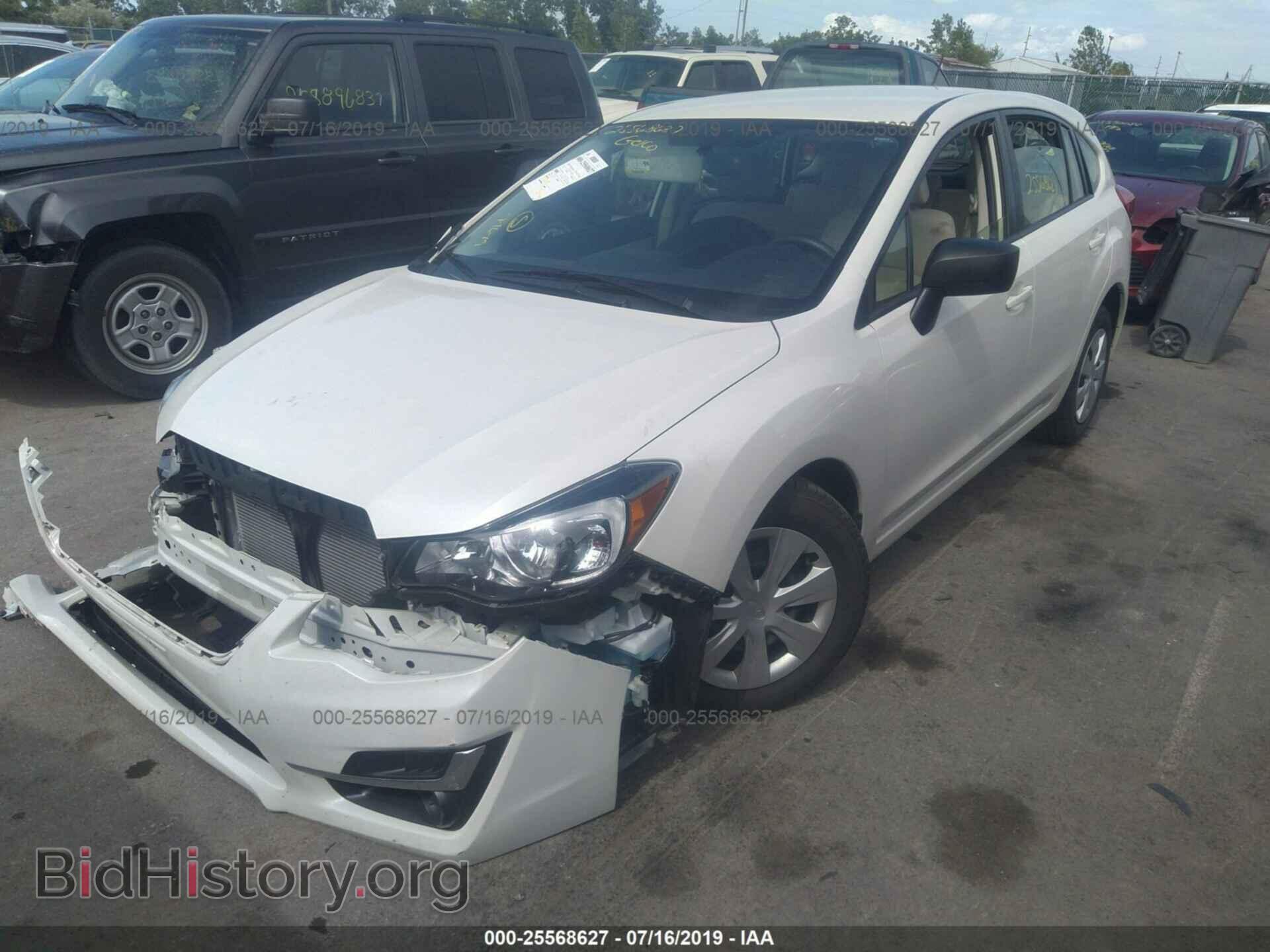 2016 SUBARU IMPREZA - VIN: JF1GPAA69G8250972 - Фото 2