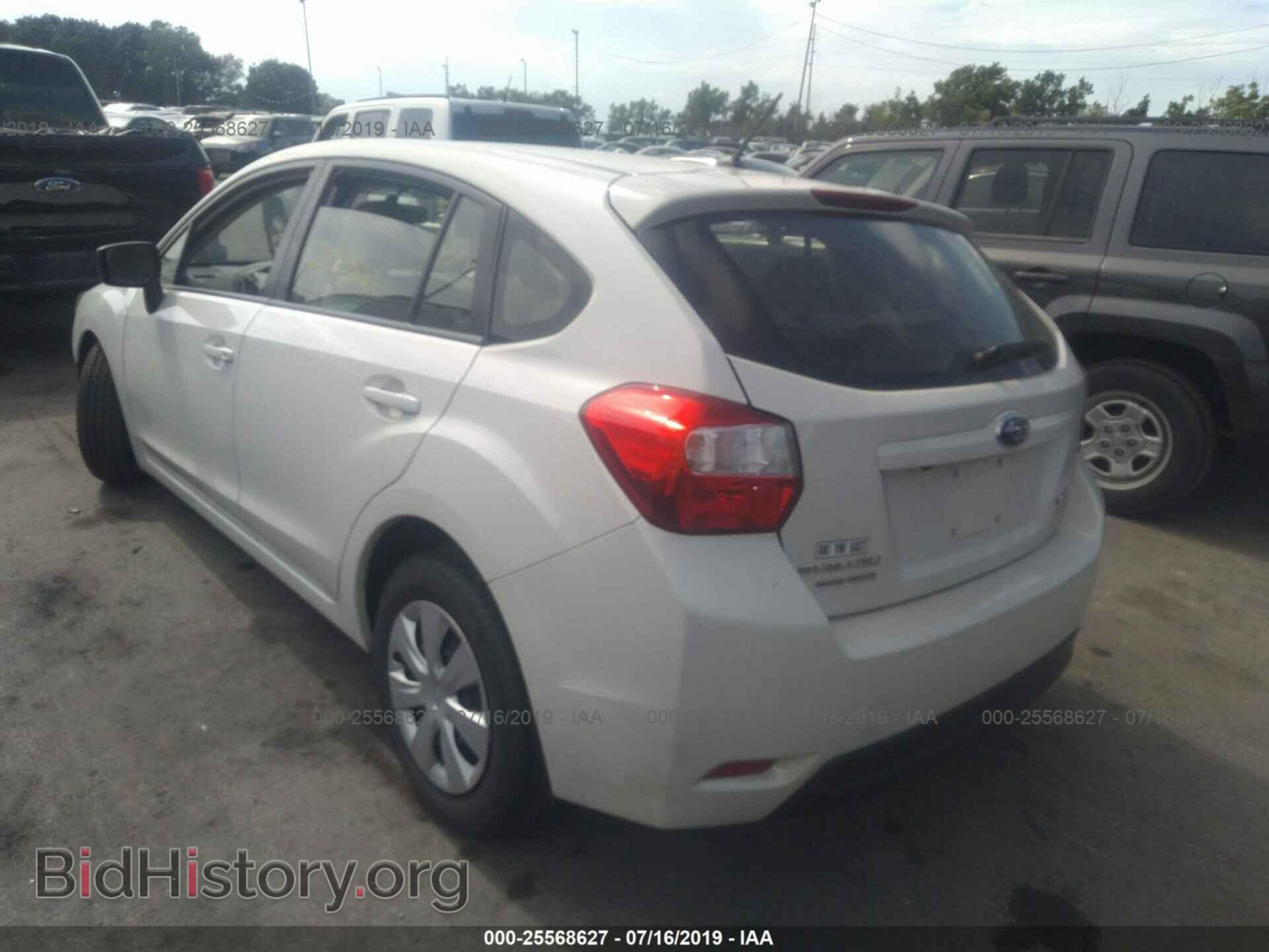 2016 SUBARU IMPREZA - VIN: JF1GPAA69G8250972 - Фото 3