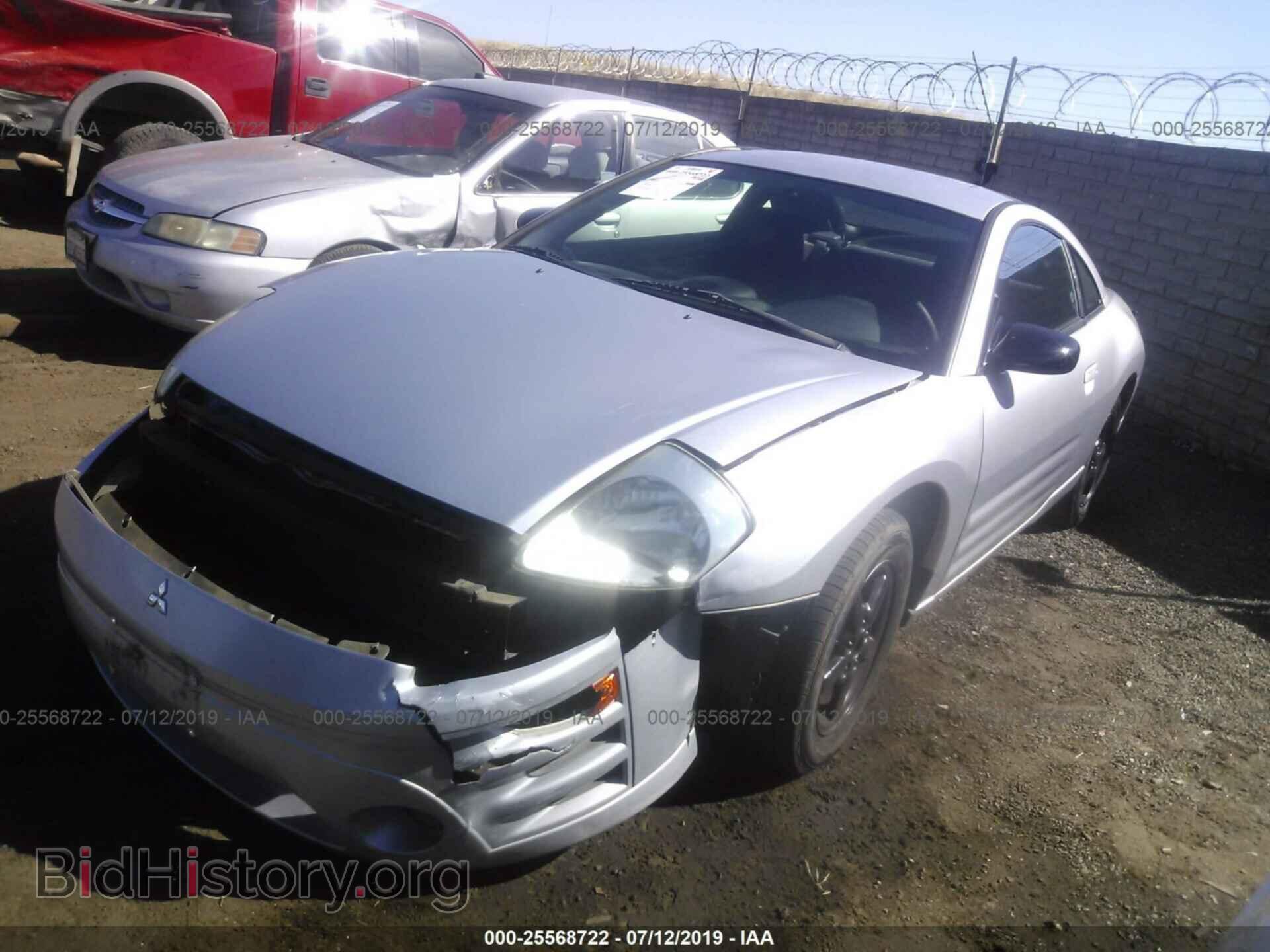 2003 MITSUBISHI ECLIPSE - VIN: 4A3AC34G33E001345 - Фото 2
