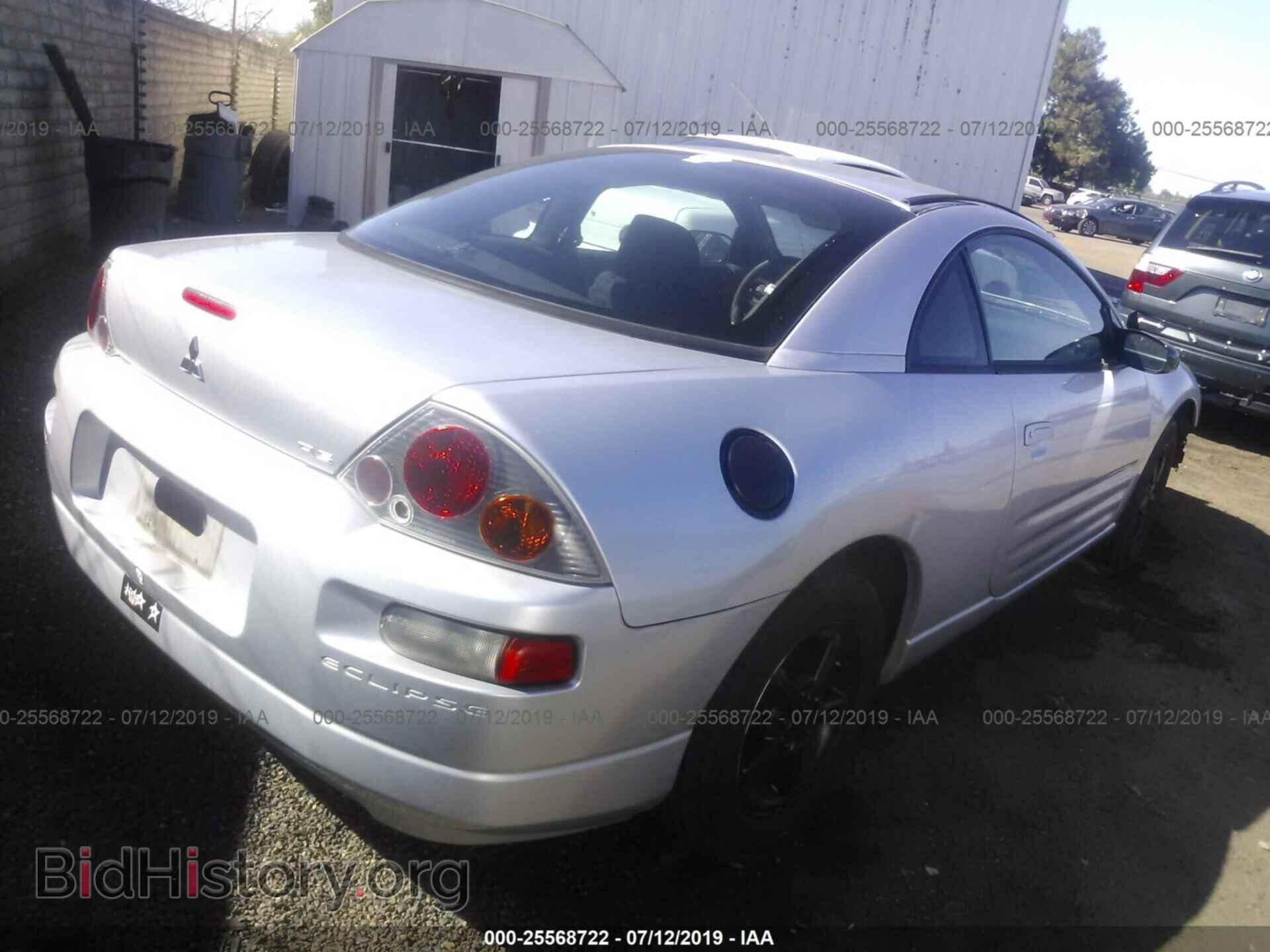 2003 MITSUBISHI ECLIPSE - VIN: 4A3AC34G33E001345 - Фото 4