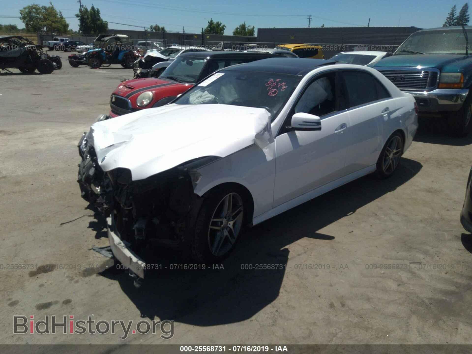 2014 MERCEDES-BENZ E - VIN: WDDHF5KB6EA783426 - Фото 2