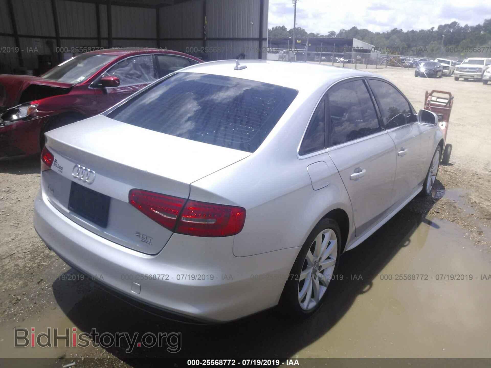2014 AUDI A4 - VIN: WAUDFAFL8EA056726 - Photo 4