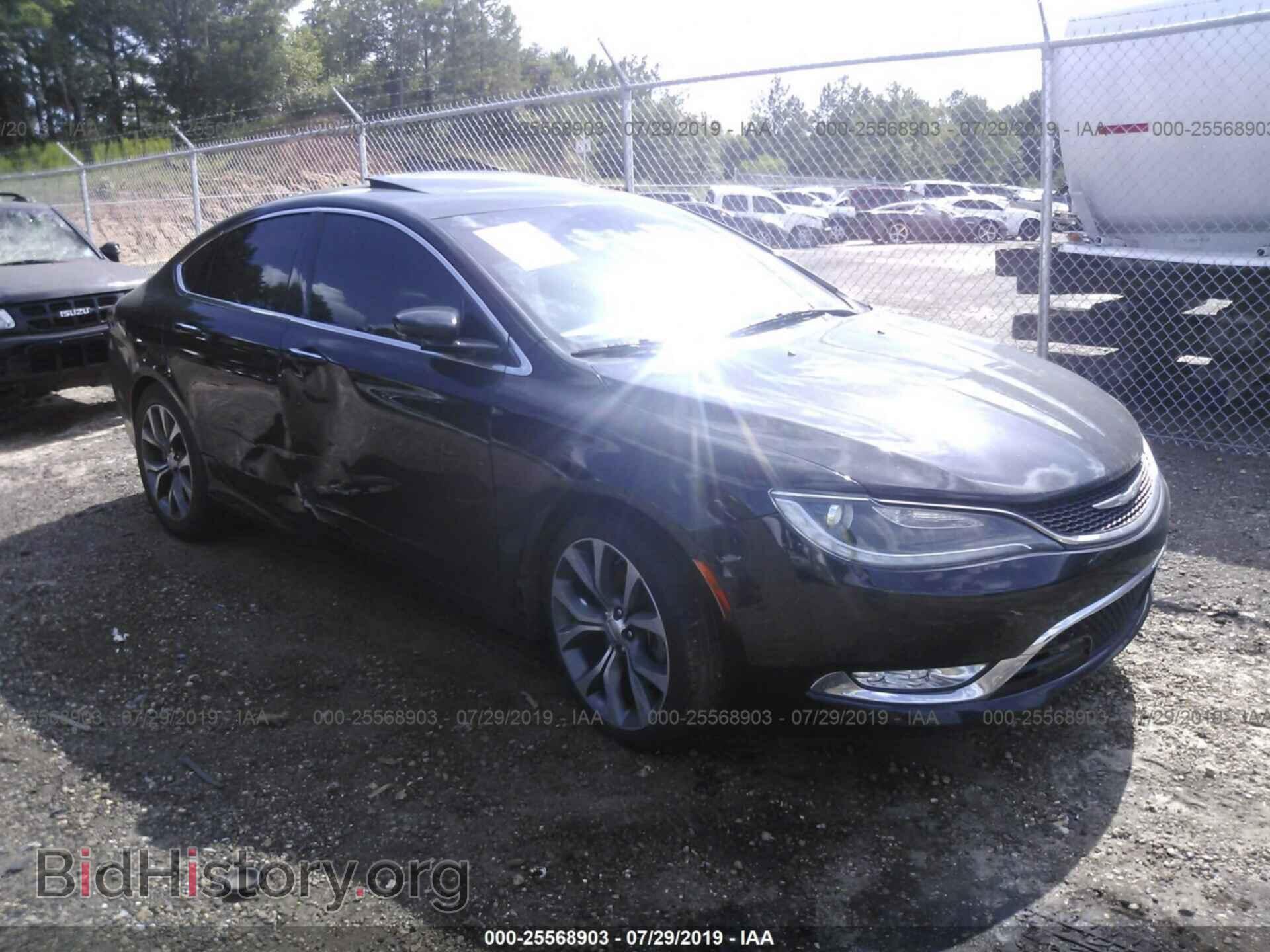 Фотография 1C3CCCCG8GN180375 - CHRYSLER 200 2016