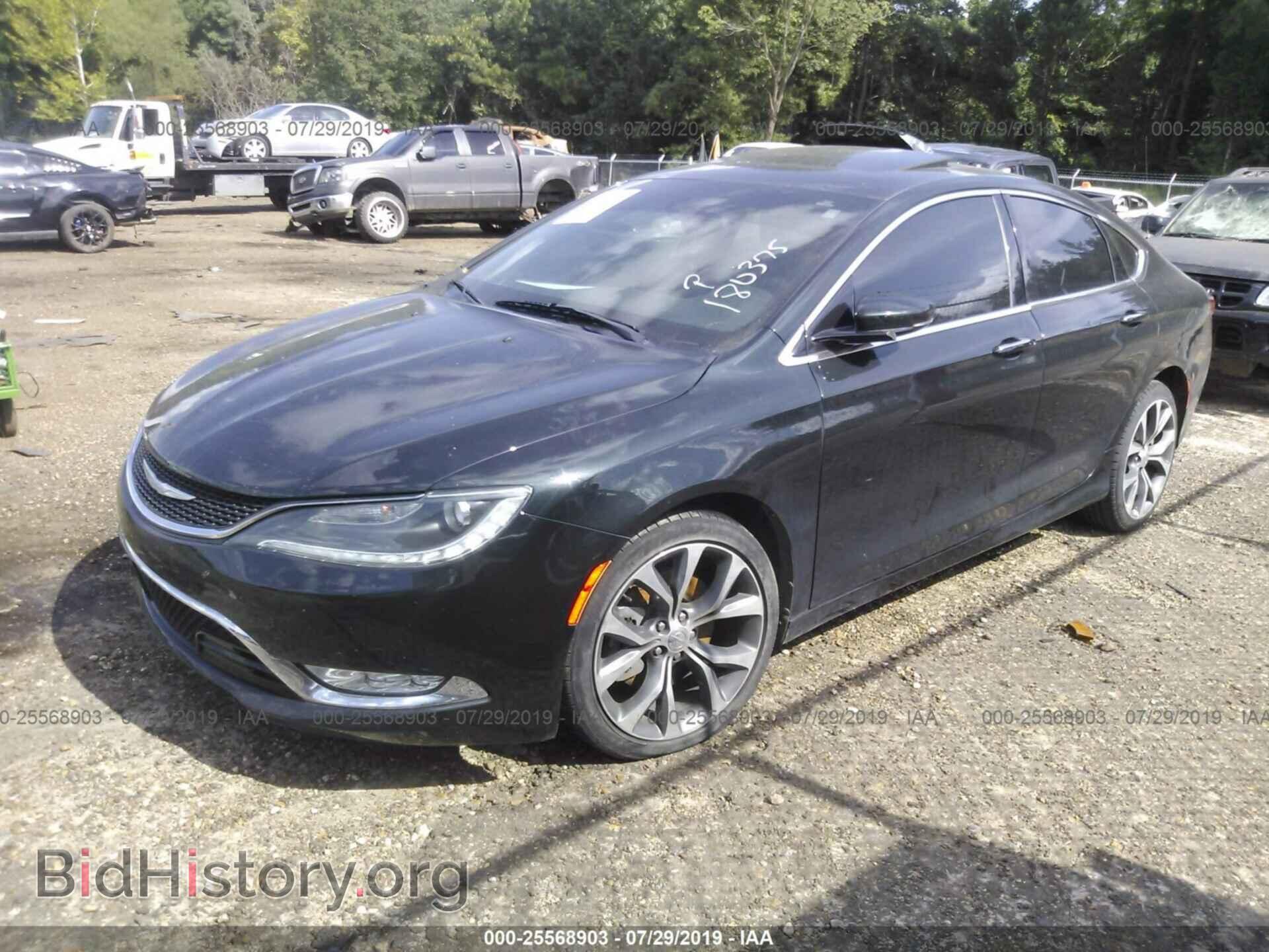 2016 CHRYSLER 200 - VIN: 1C3CCCCG8GN180375 - Фото 2