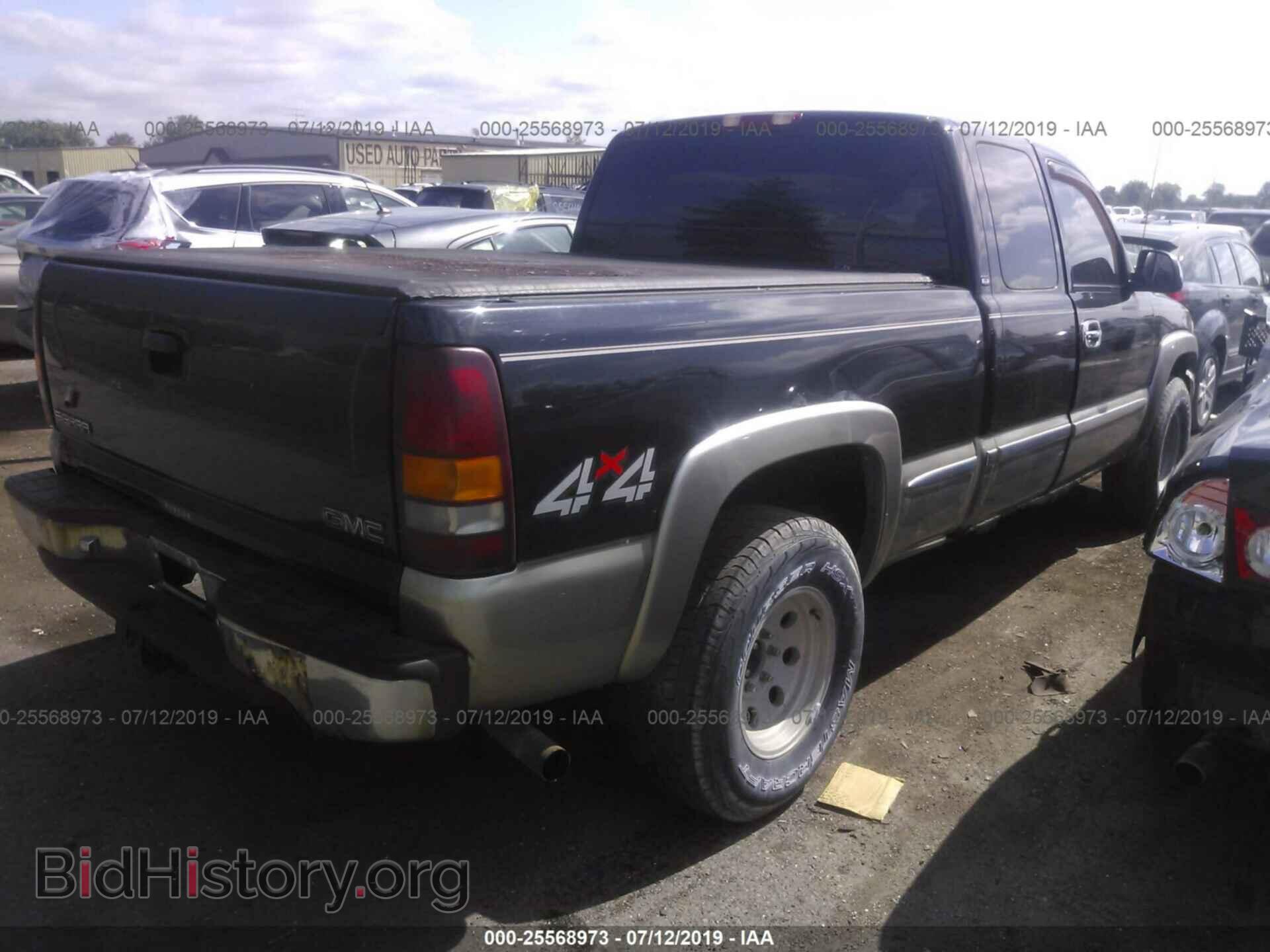2001 GMC NEW SIERRA - VIN: 2GTEK19VX11348074 - Фото 4