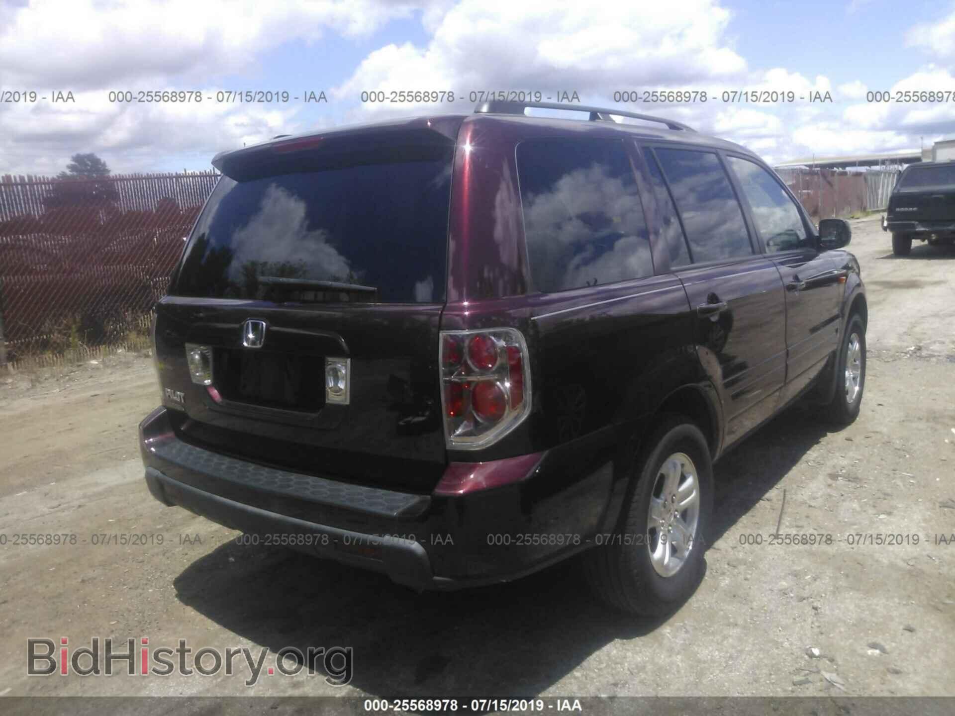 2008 HONDA PILOT - VIN: 5FNYF28278B024960 - Фото 4
