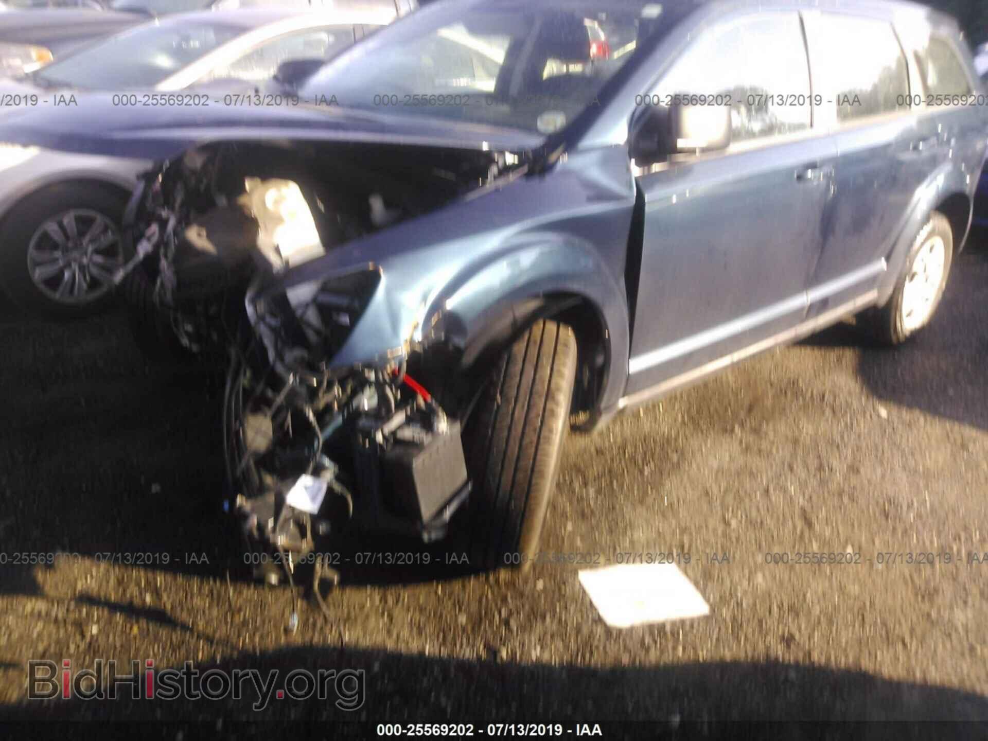 2014 DODGE JOURNEY - VIN: 3C4PDCAB4ET120107 - Фото 2