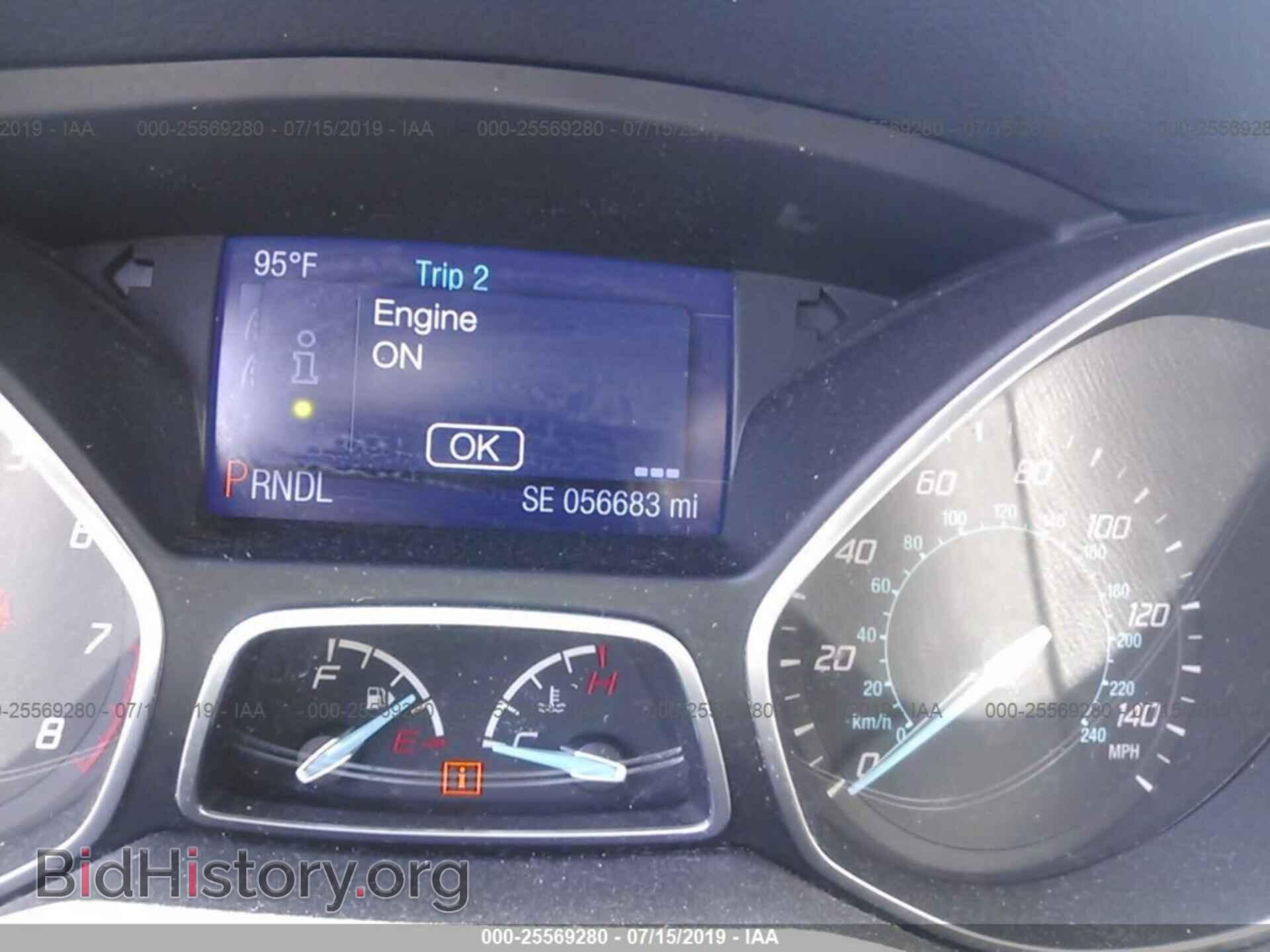 2014 FORD FOCUS - VIN: 1FADP3F26EL170396 - Фото 7