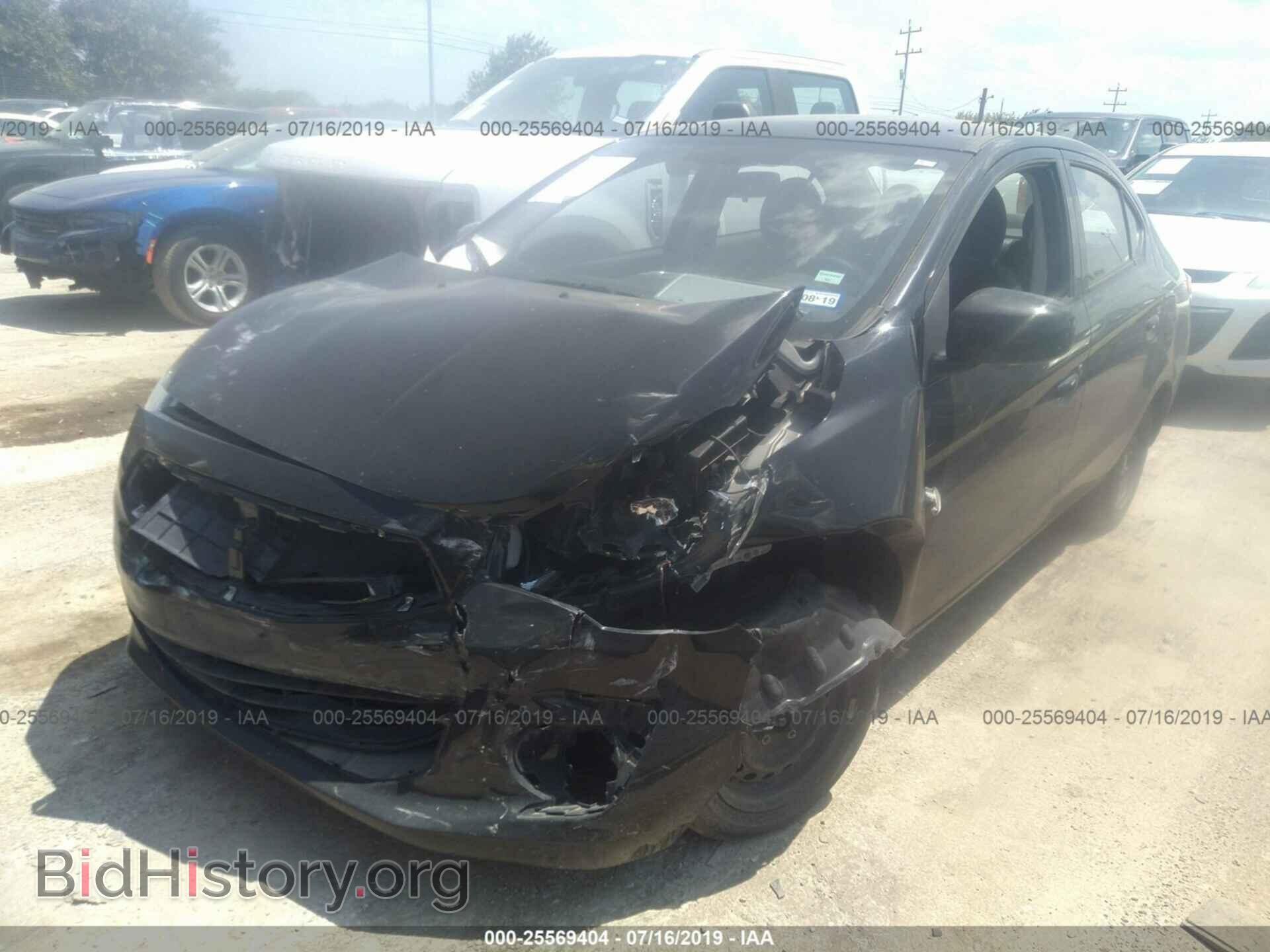 2017 MITSUBISHI MIRAGE - VIN: ML32F3FJ2HH001871 - Фото 2
