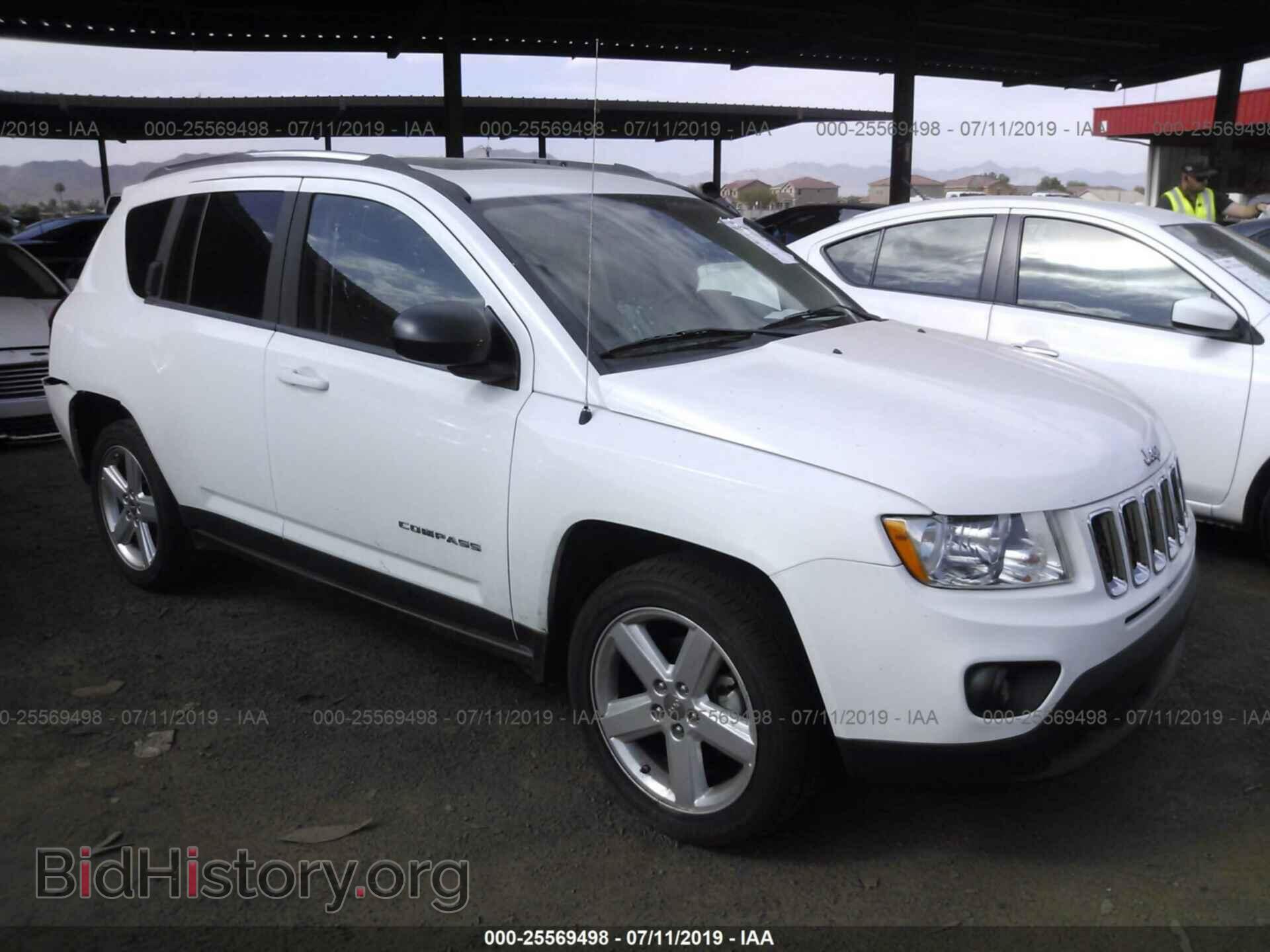 Фотография 1C4NJCCB4CD605153 - JEEP COMPASS 2012