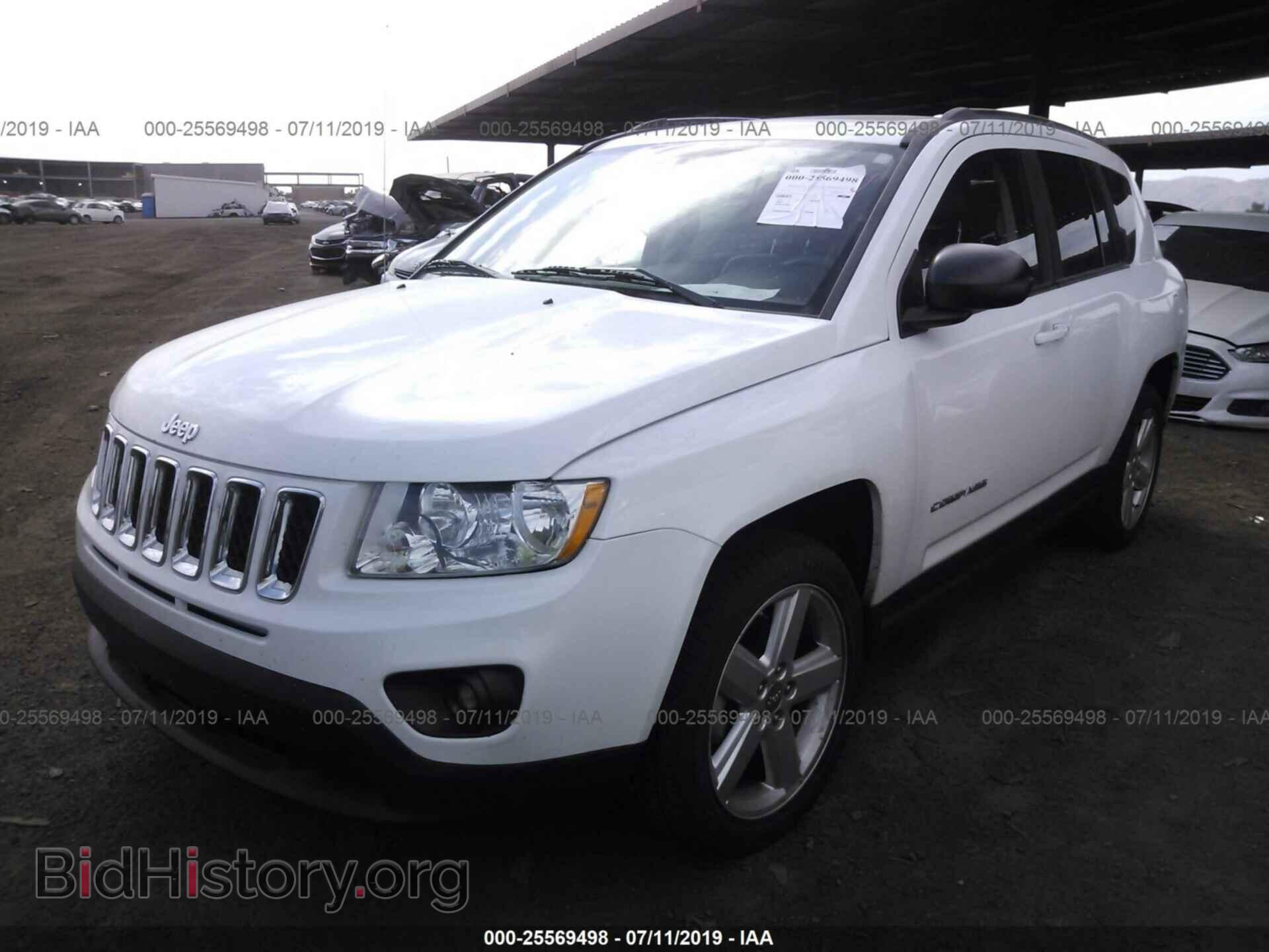2012 JEEP COMPASS - VIN: 1C4NJCCB4CD605153 - Фото 2