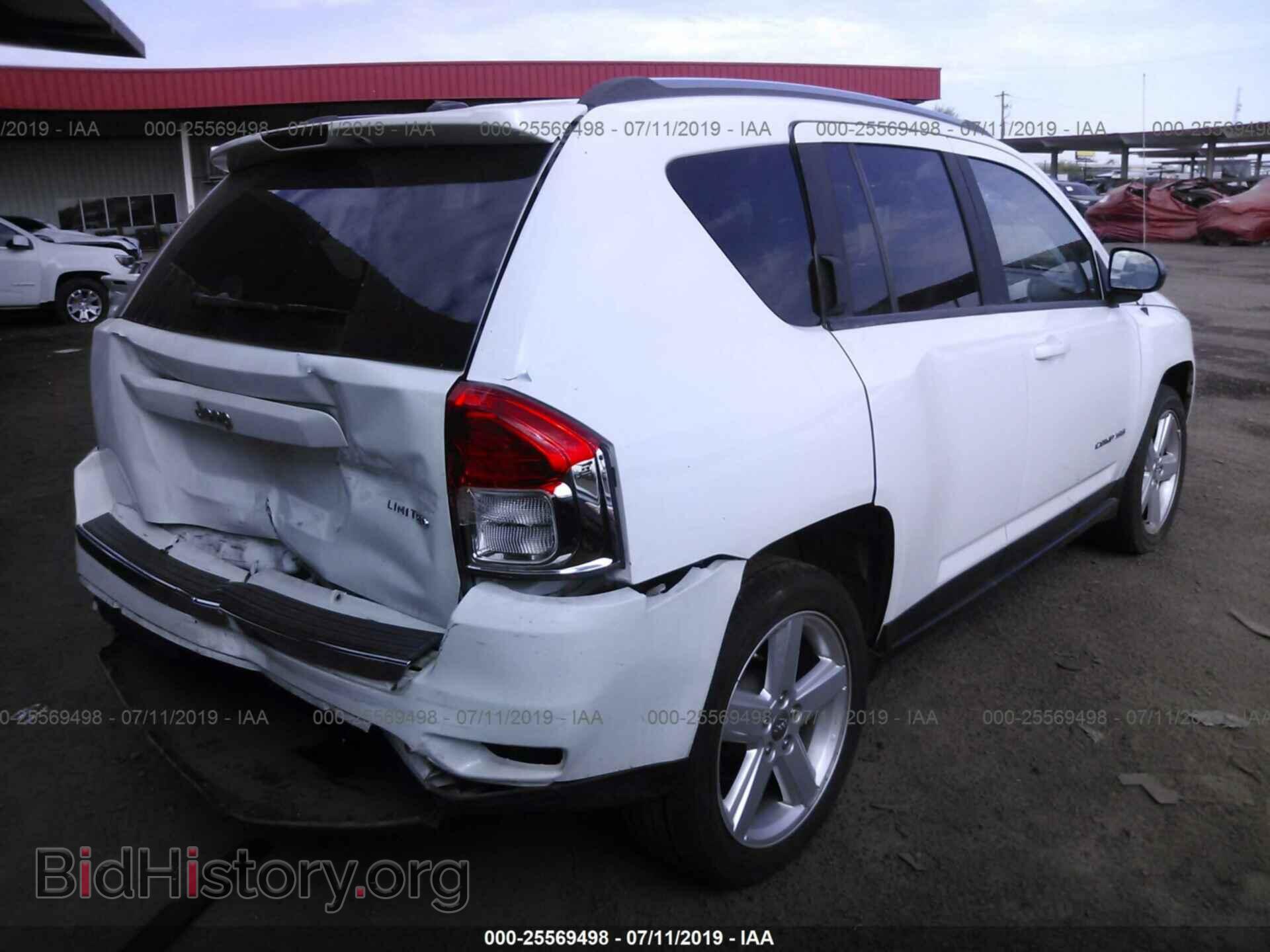 2012 JEEP COMPASS - VIN: 1C4NJCCB4CD605153 - Фото 4