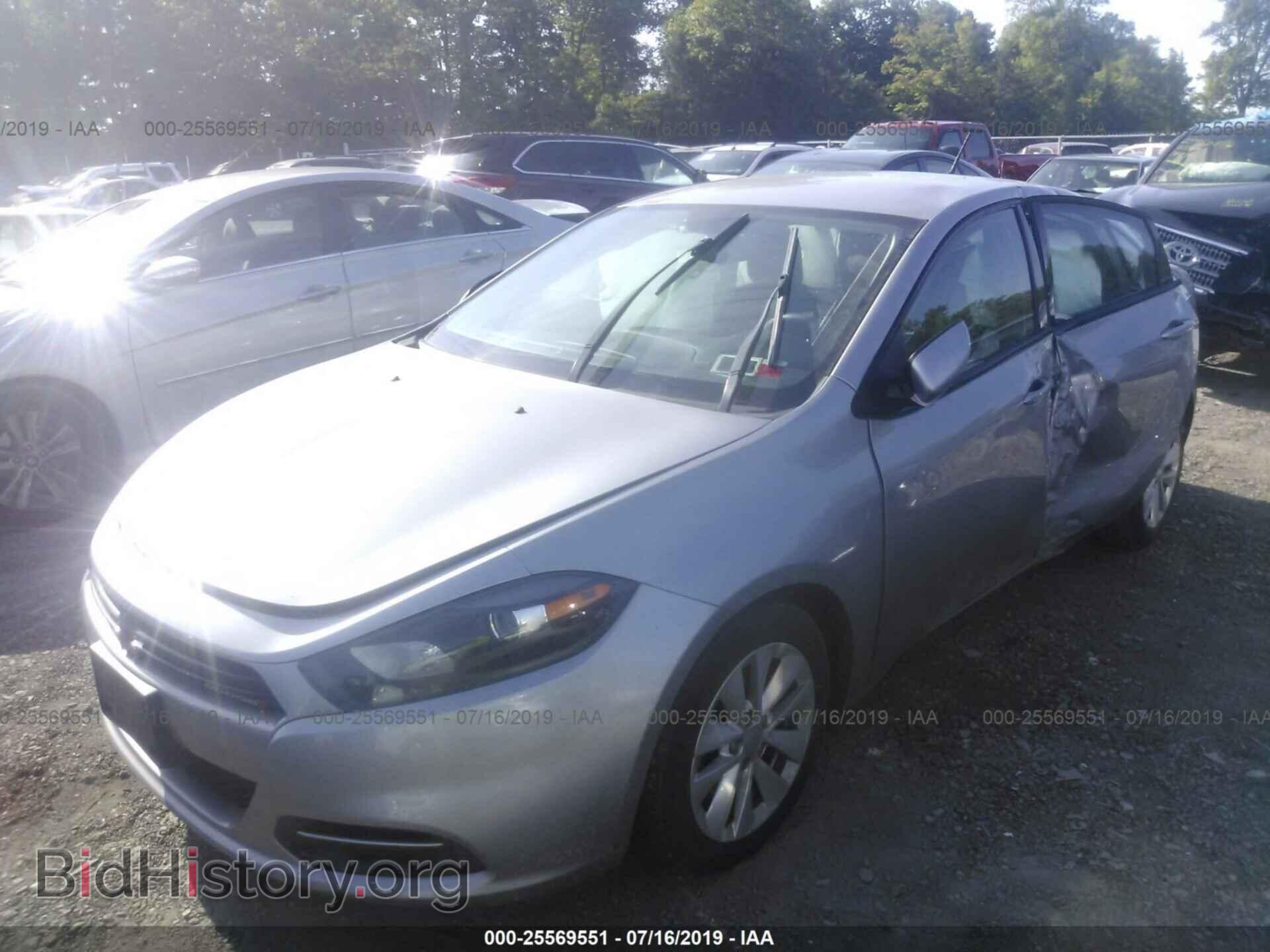 2014 DODGE DART - VIN: 1C3CDFBB0ED833630 - Фото 2