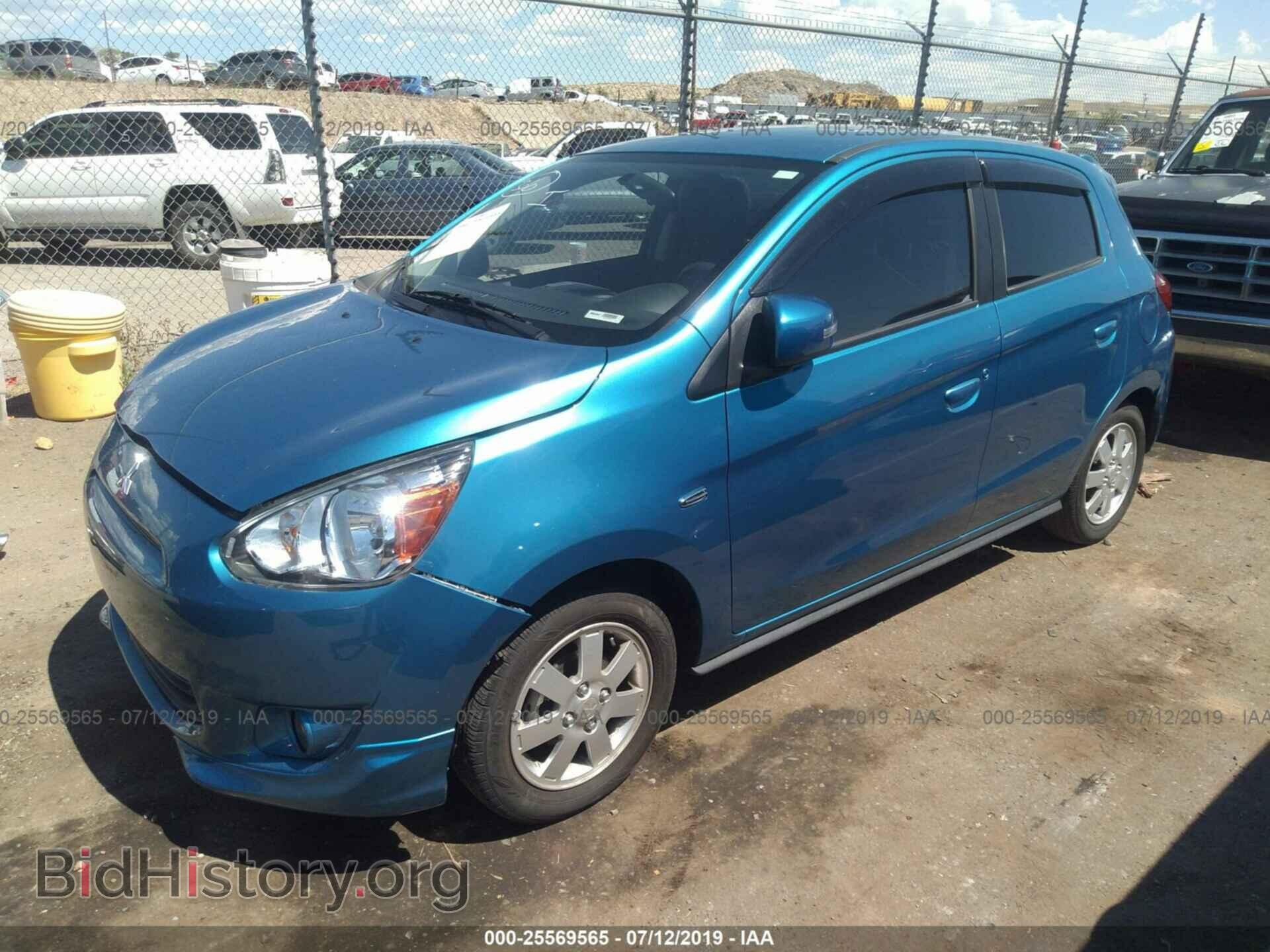 2015 MITSUBISHI MIRAGE - VIN: ML32A4HJ0FH054857 - Фото 2