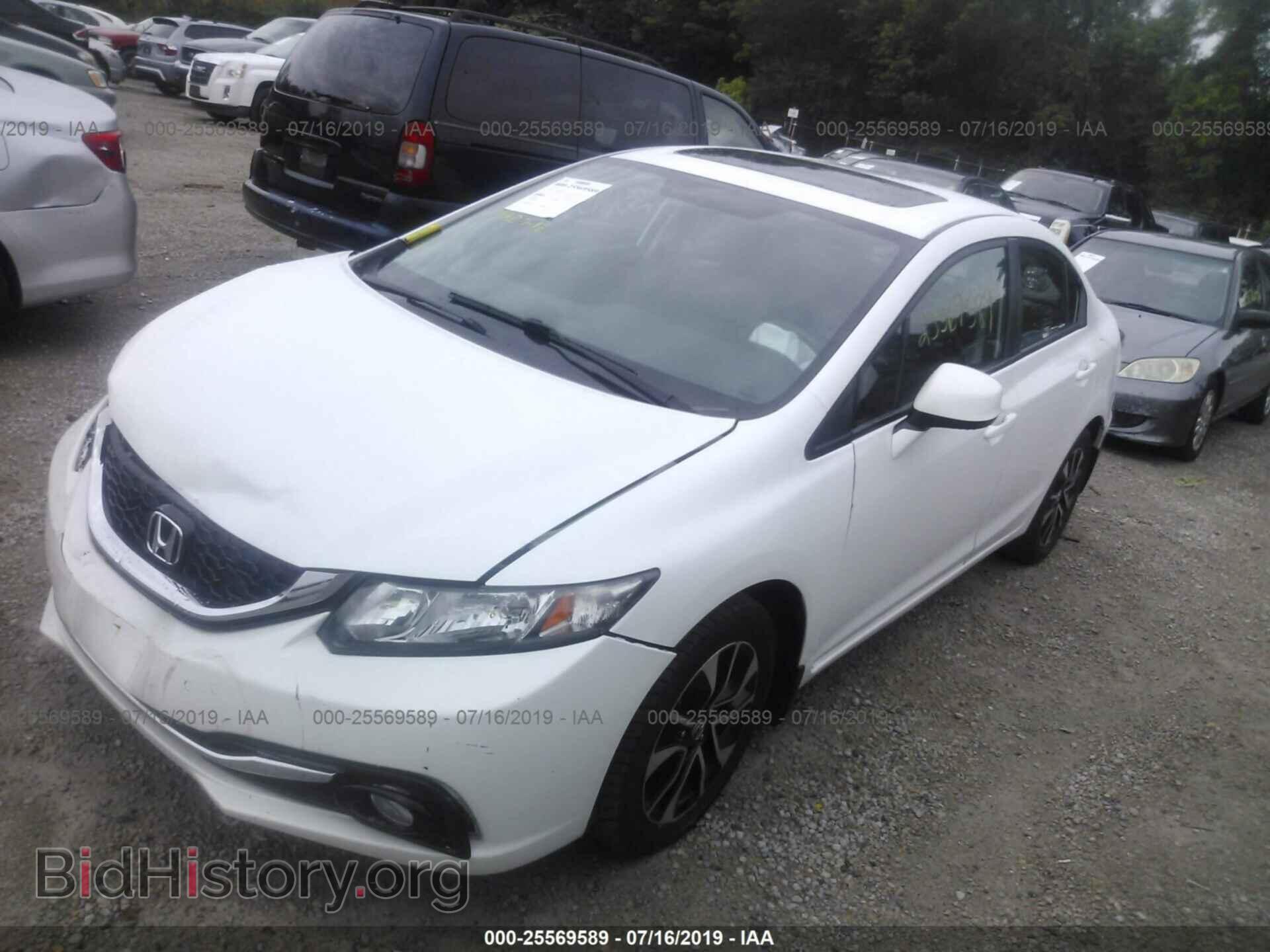 2013 HONDA CIVIC - VIN: 19XFB2F93DE028863 - Фото 2