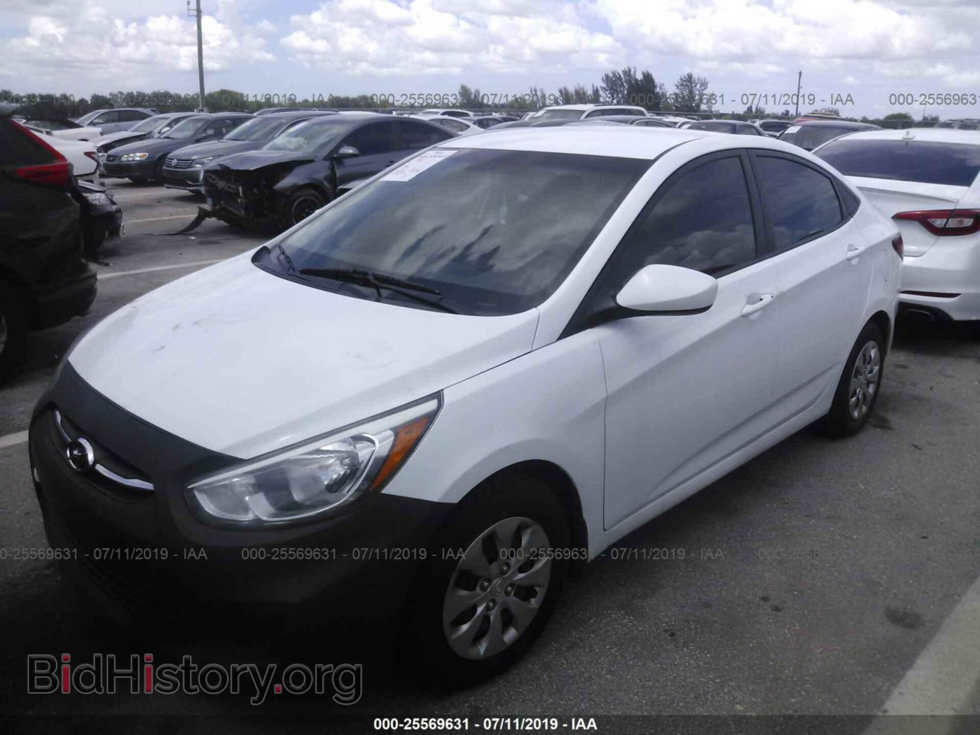 2016 HYUNDAI ACCENT - VIN: KMHCT4AEXGU162626 - Фото 2