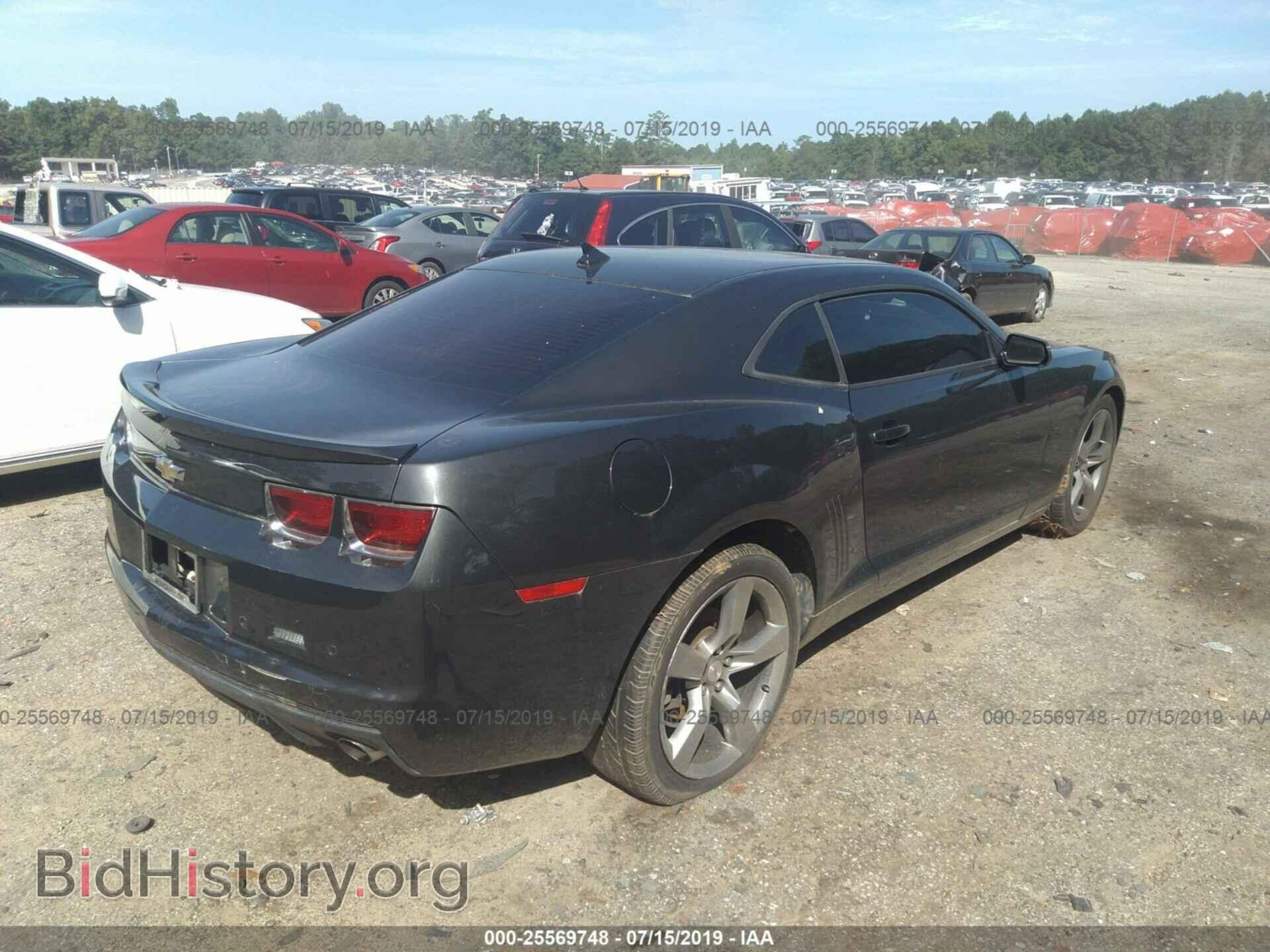 2012 CHEVROLET CAMARO - VIN: 2G1FC1E32C9190266 - Фото 4
