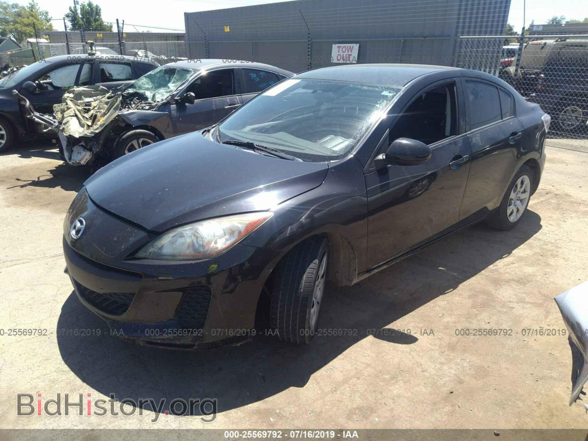 2013 MAZDA 3 - VIN: JM1BL1TF4D1730029 - Фото 2
