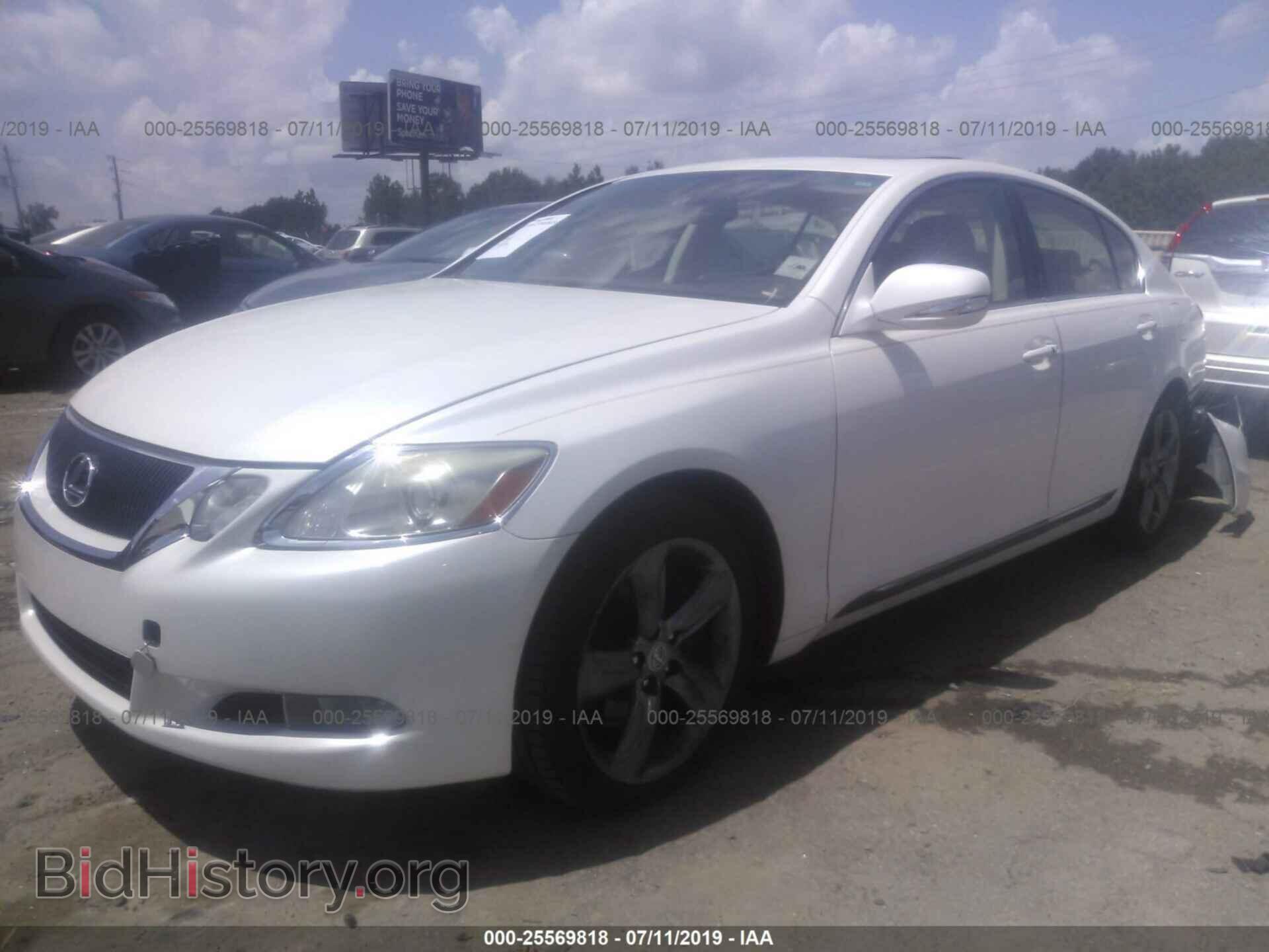 2011 LEXUS GS - VIN: JTHBE1KS4B0053560 - Photo 2