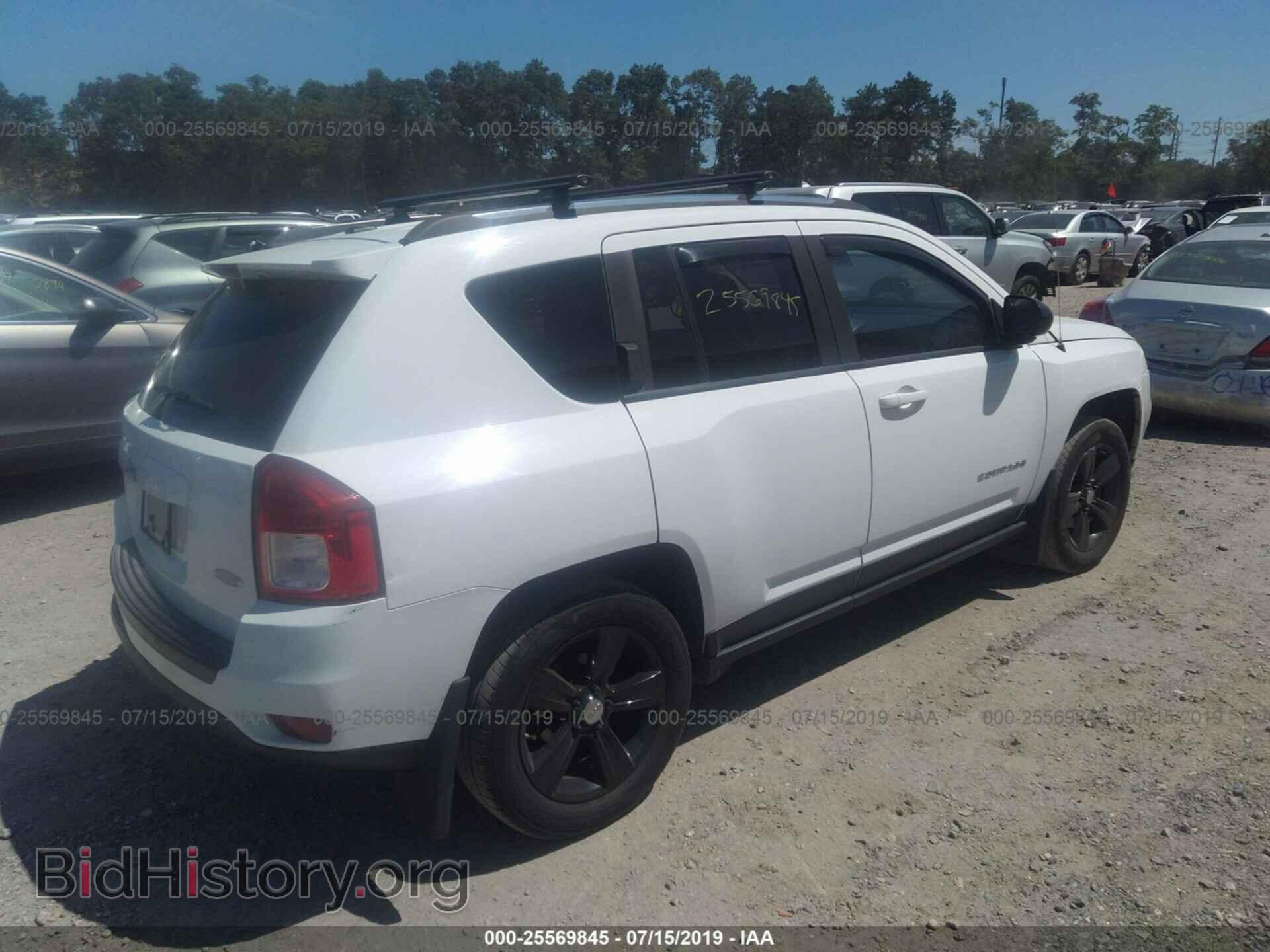 2012 JEEP COMPASS - VIN: 1C4NJDEB2CD609043 - Фото 4