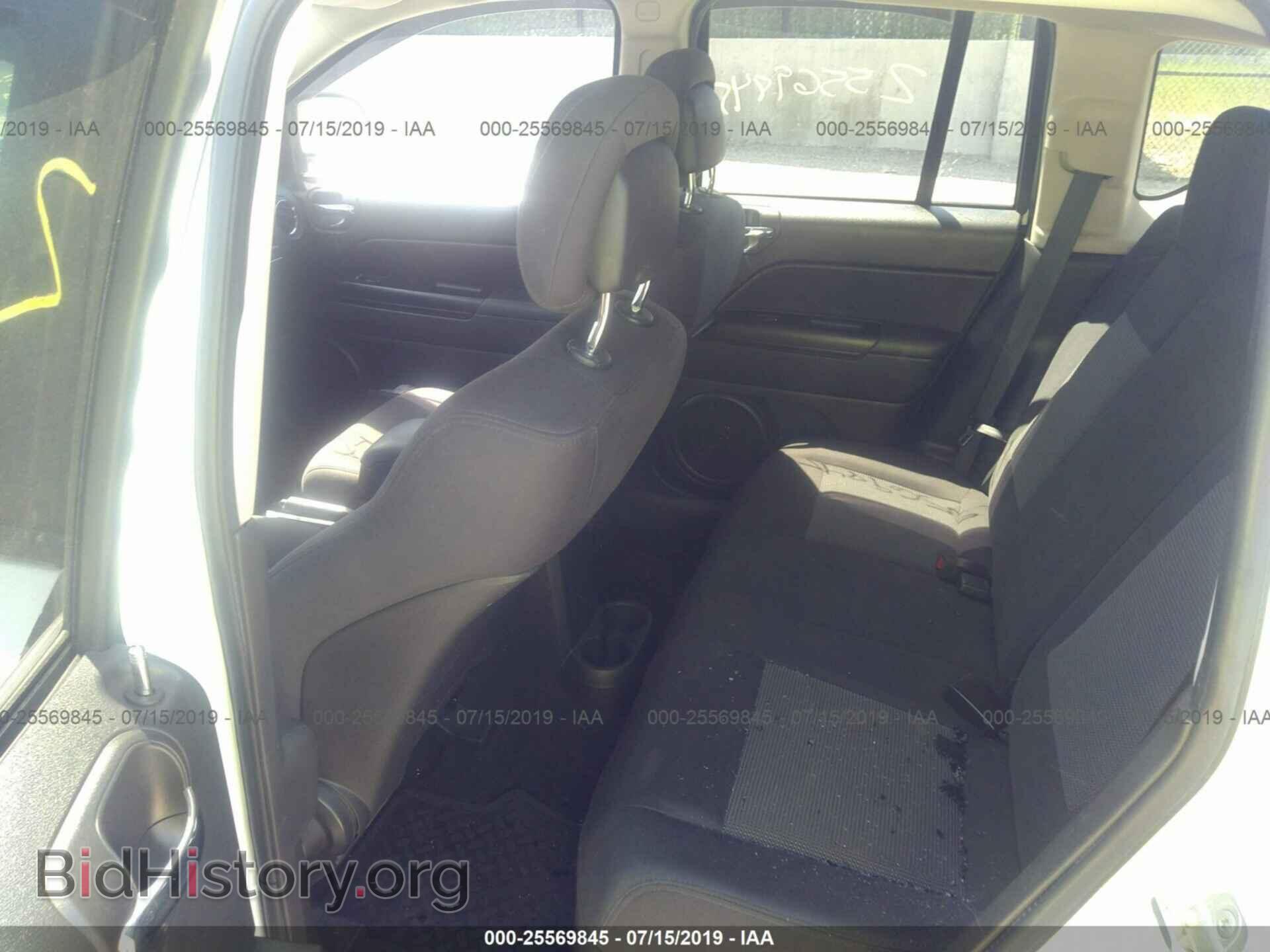 2012 JEEP COMPASS - VIN: 1C4NJDEB2CD609043 - Фото 8
