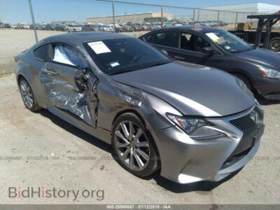 2016 Lexus RC 200t, silver — VIN JTHHA5BC2G5002185, IAAI