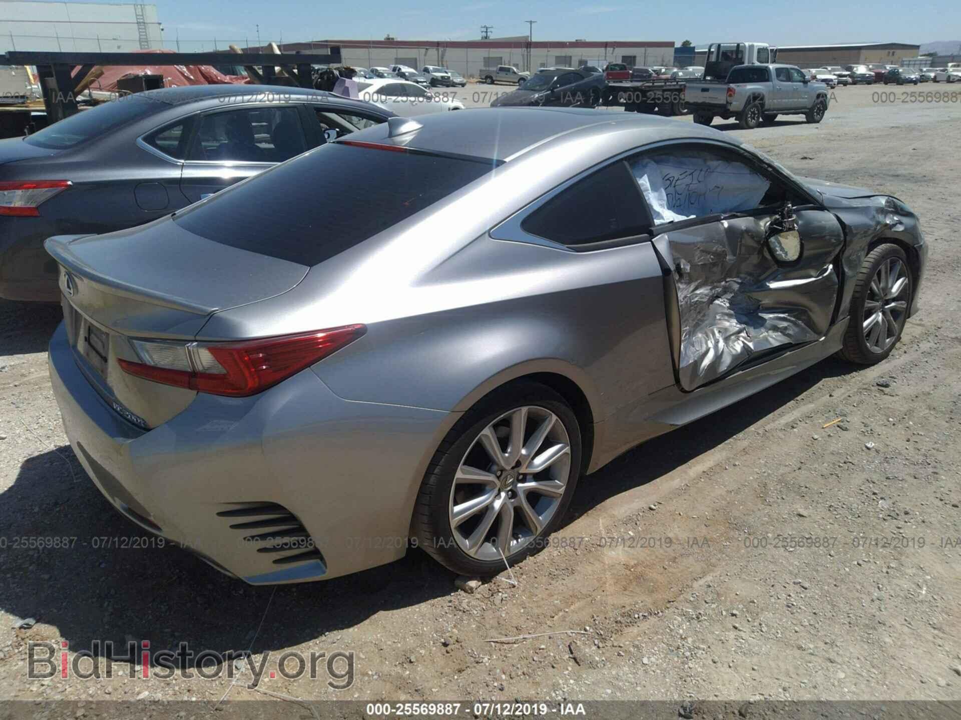 2016 LEXUS RC - VIN: JTHHA5BC2G5002185 - Фото 4