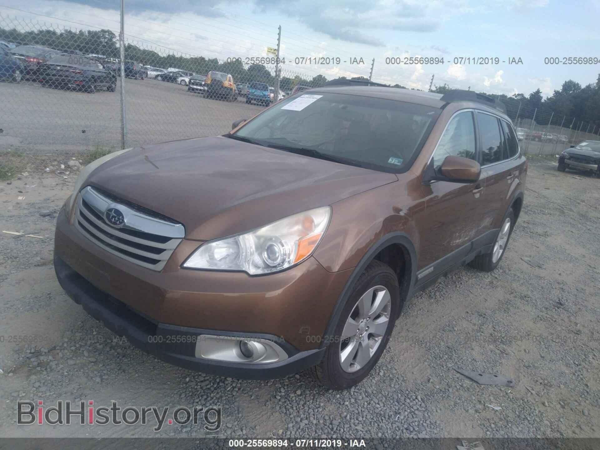 2012 SUBARU OUTBACK - VIN: 4S4BRCCC8C3251336 - Фото 2