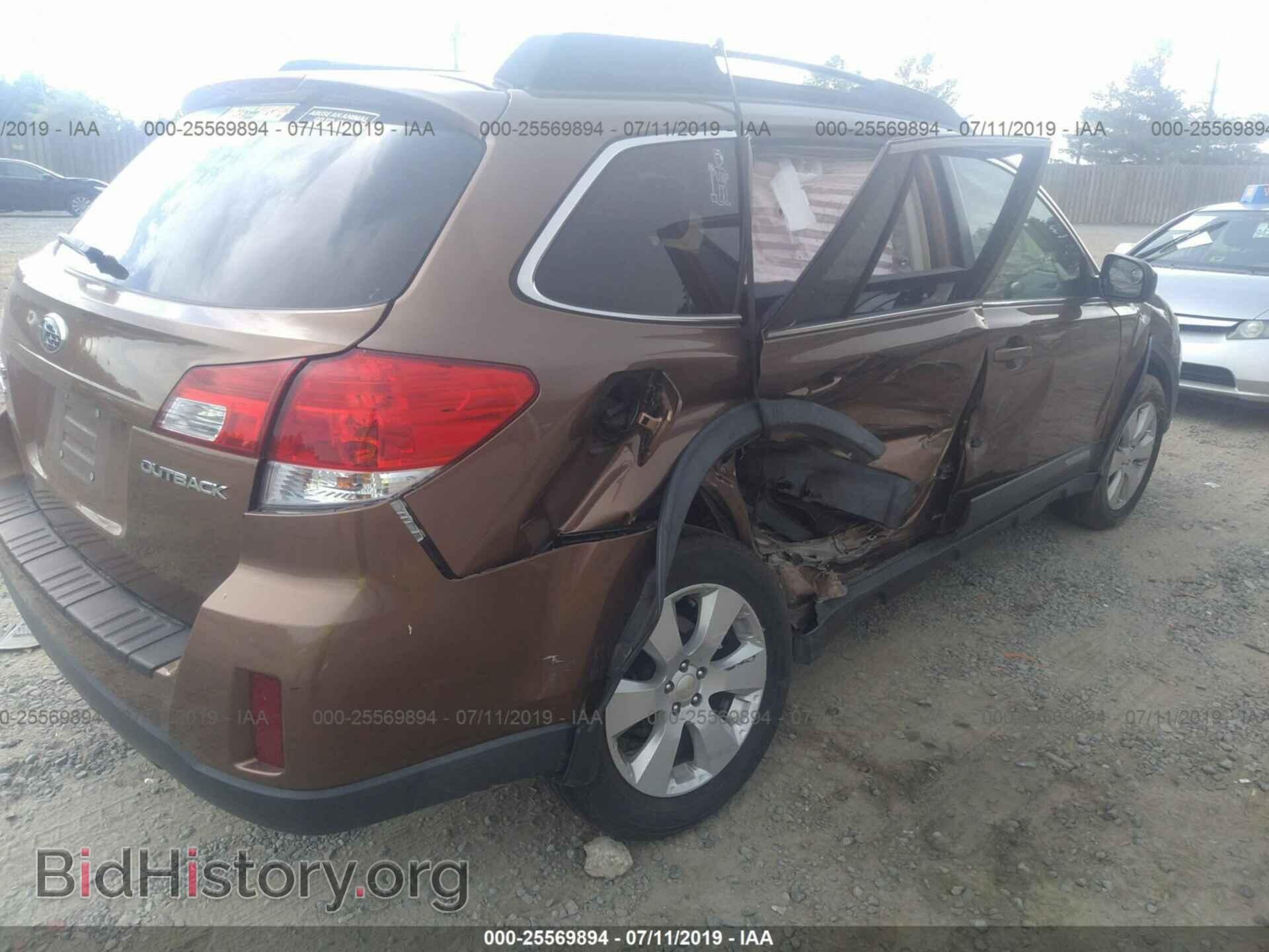 2012 SUBARU OUTBACK - VIN: 4S4BRCCC8C3251336 - Фото 4