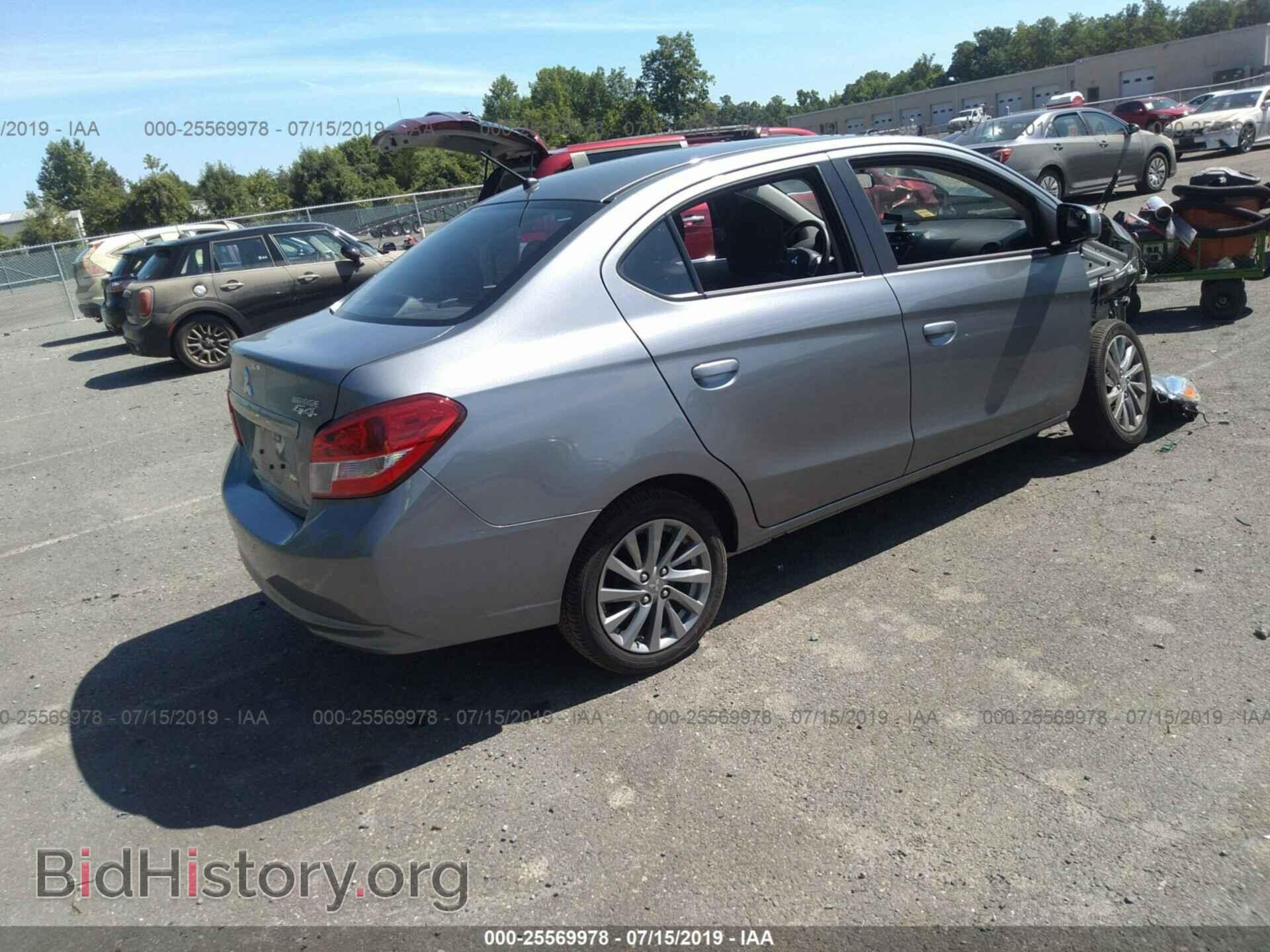 2019 MITSUBISHI MIRAGE - VIN: ML32F3FJ0KHF00842 - Фото 4