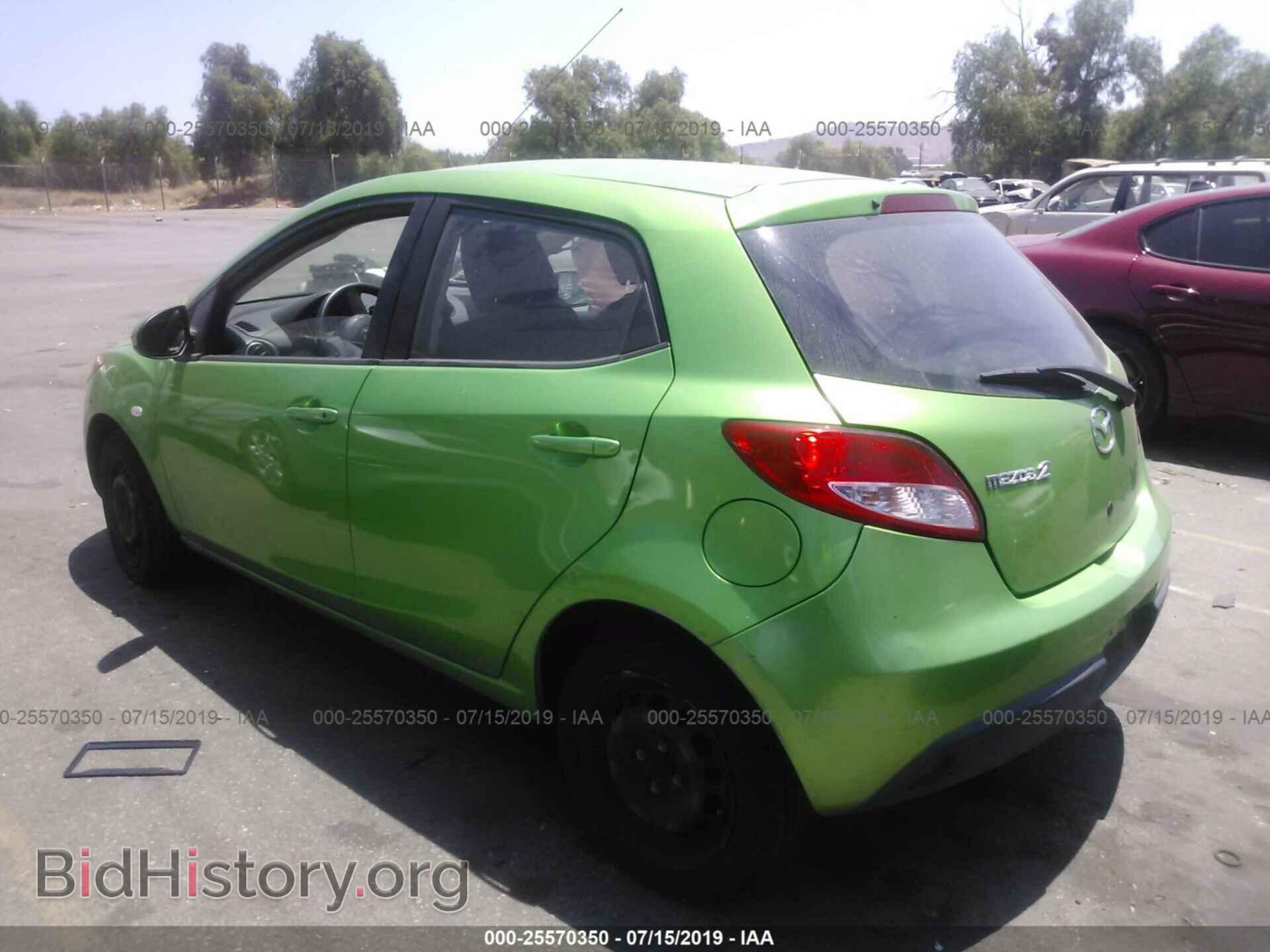 2012 MAZDA MAZDA2 - VIN: JM1DE1KZ1C0150627 - Фото 3