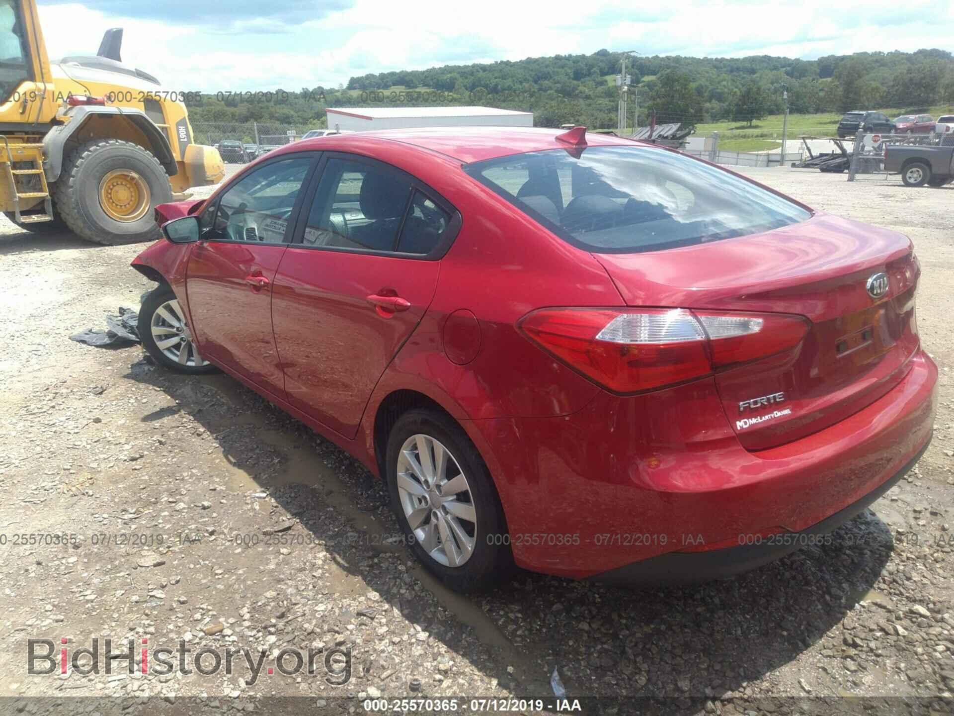 2014 KIA FORTE - VIN: KNAFX4A63E5093992 - Фото 3