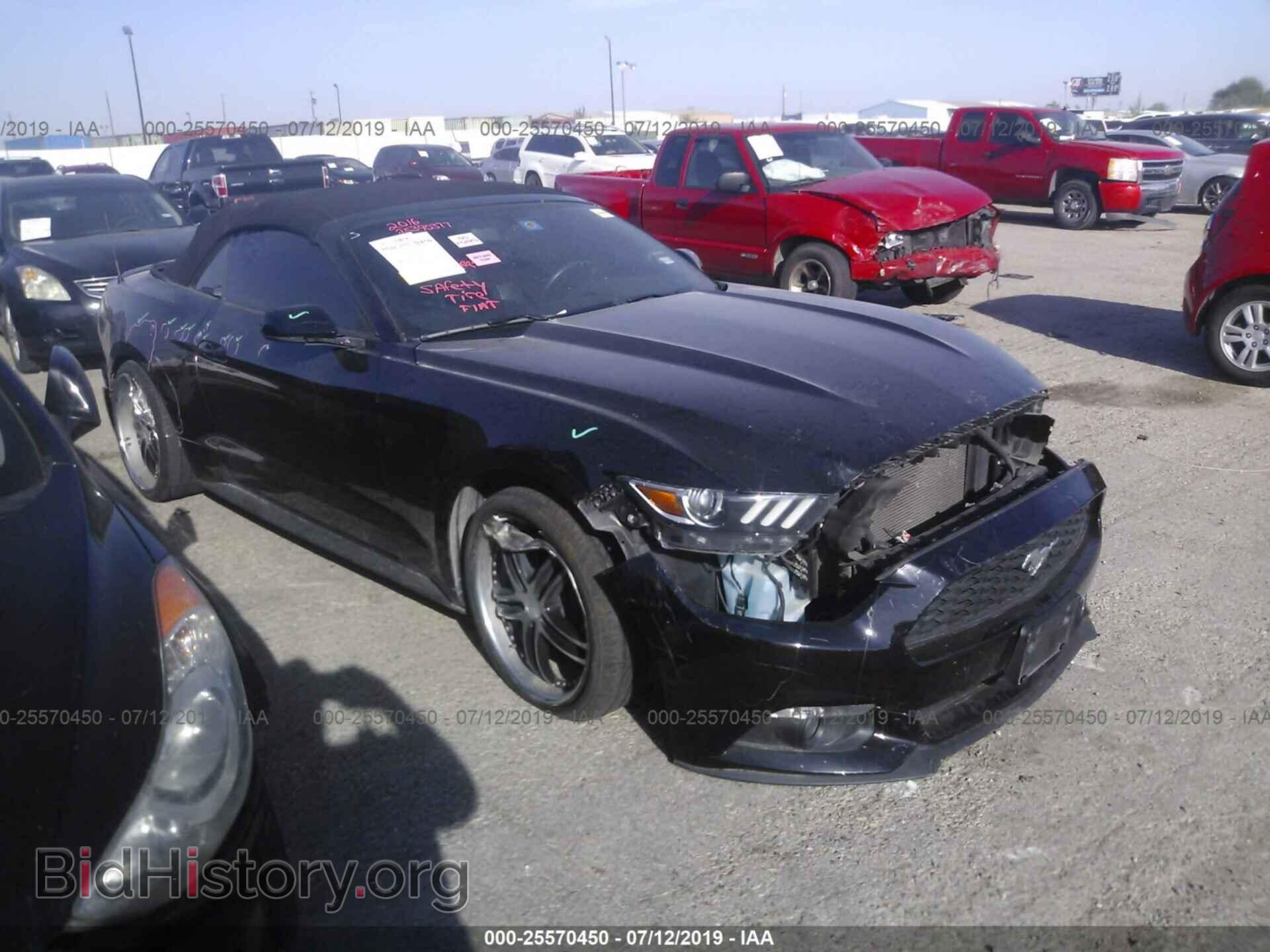 Photo 1FATP8EM8G5220511 - FORD MUSTANG 2016