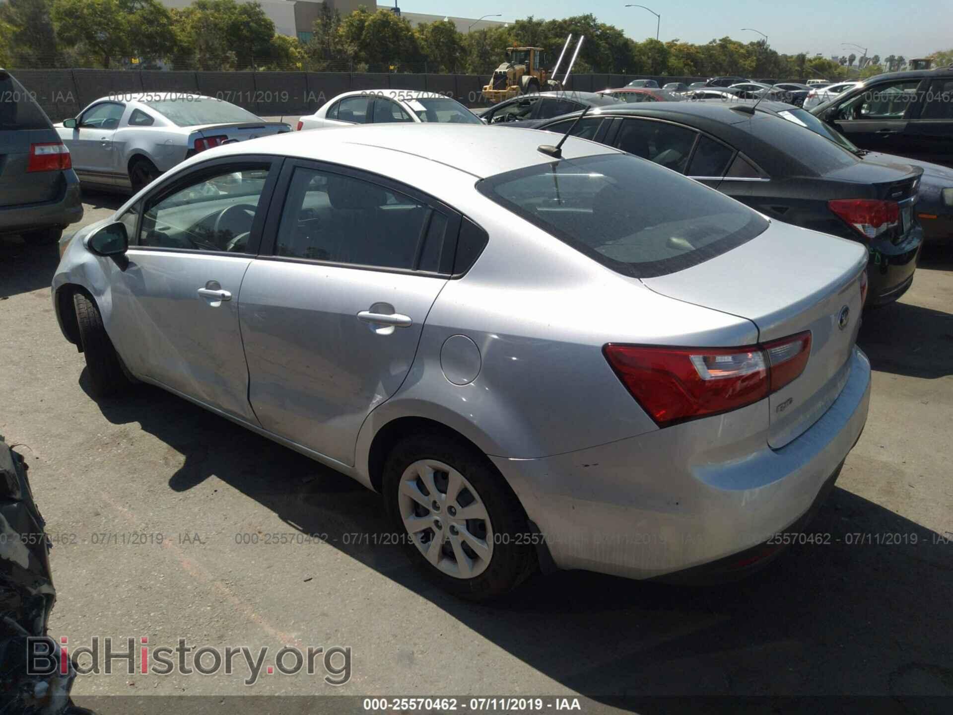 2015 KIA RIO - VIN: KNADM4A34F6445849 - Фото 3
