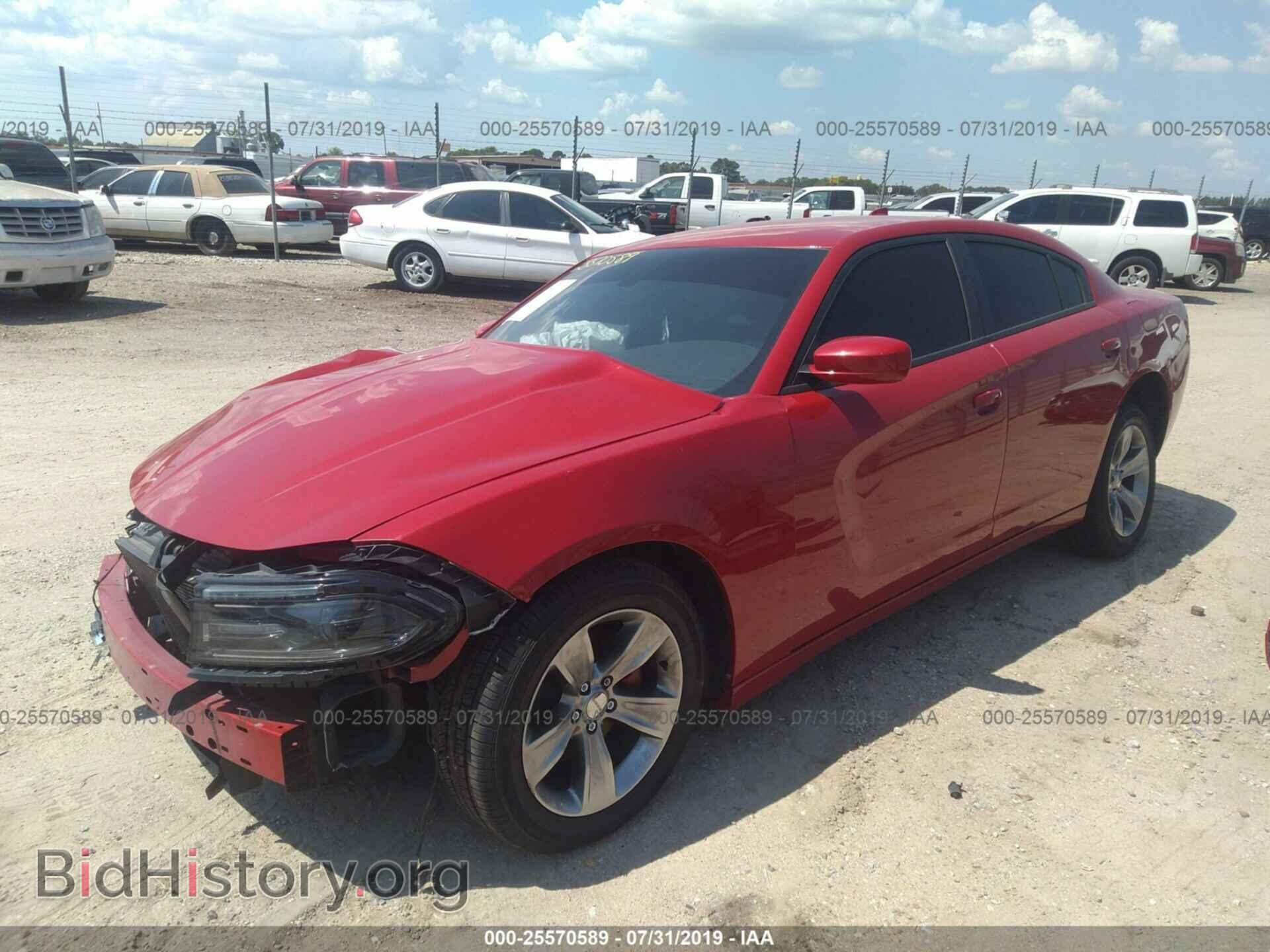 2016 DODGE CHARGER - VIN: 2C3CDXHG3GH222683 - Фото 2
