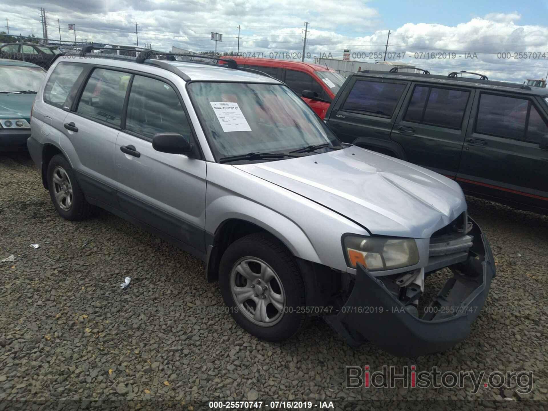 Photo JF1SG63663H707963 - SUBARU FORESTER 2003