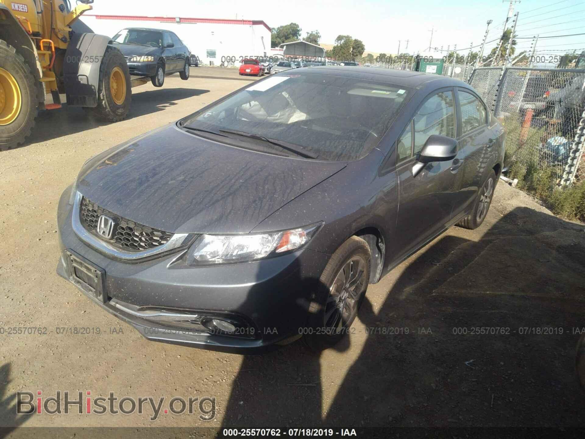 2013 HONDA CIVIC - VIN: 19XFB2F96DE277948 - Фото 2