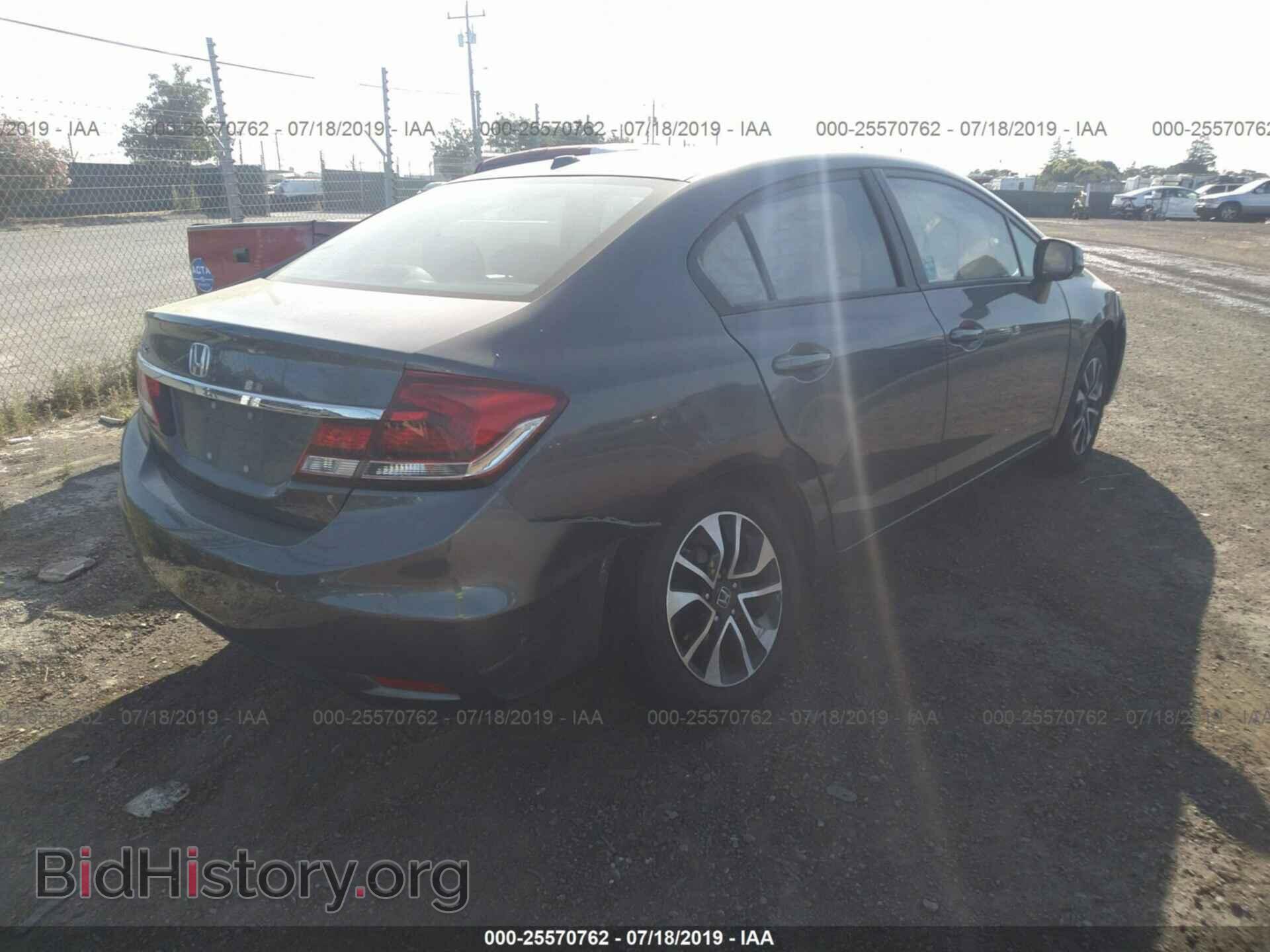 2013 HONDA CIVIC - VIN: 19XFB2F96DE277948 - Фото 4