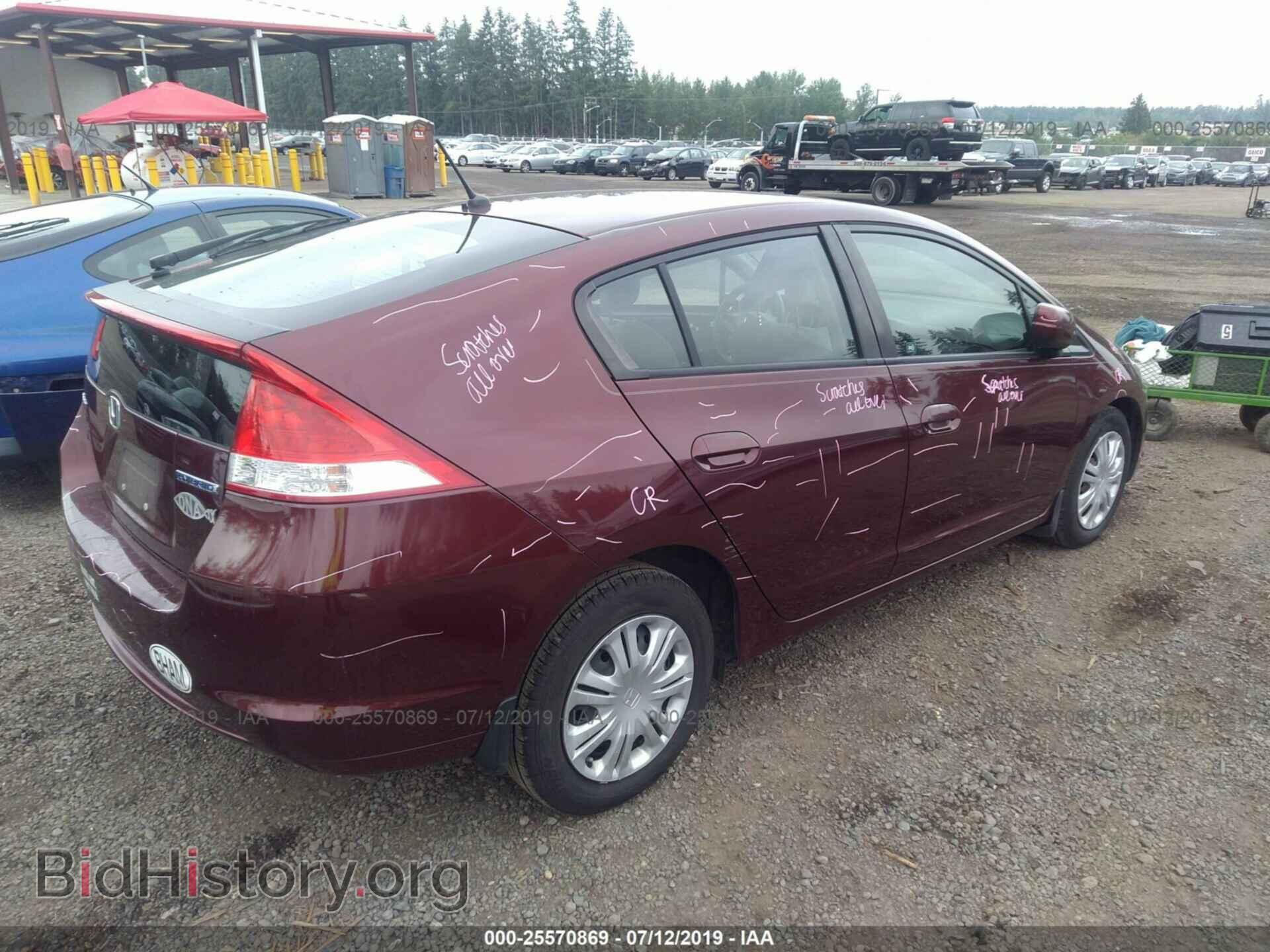 2011 HONDA INSIGHT - VIN: JHMZE2H31BS004776 - Фото 4
