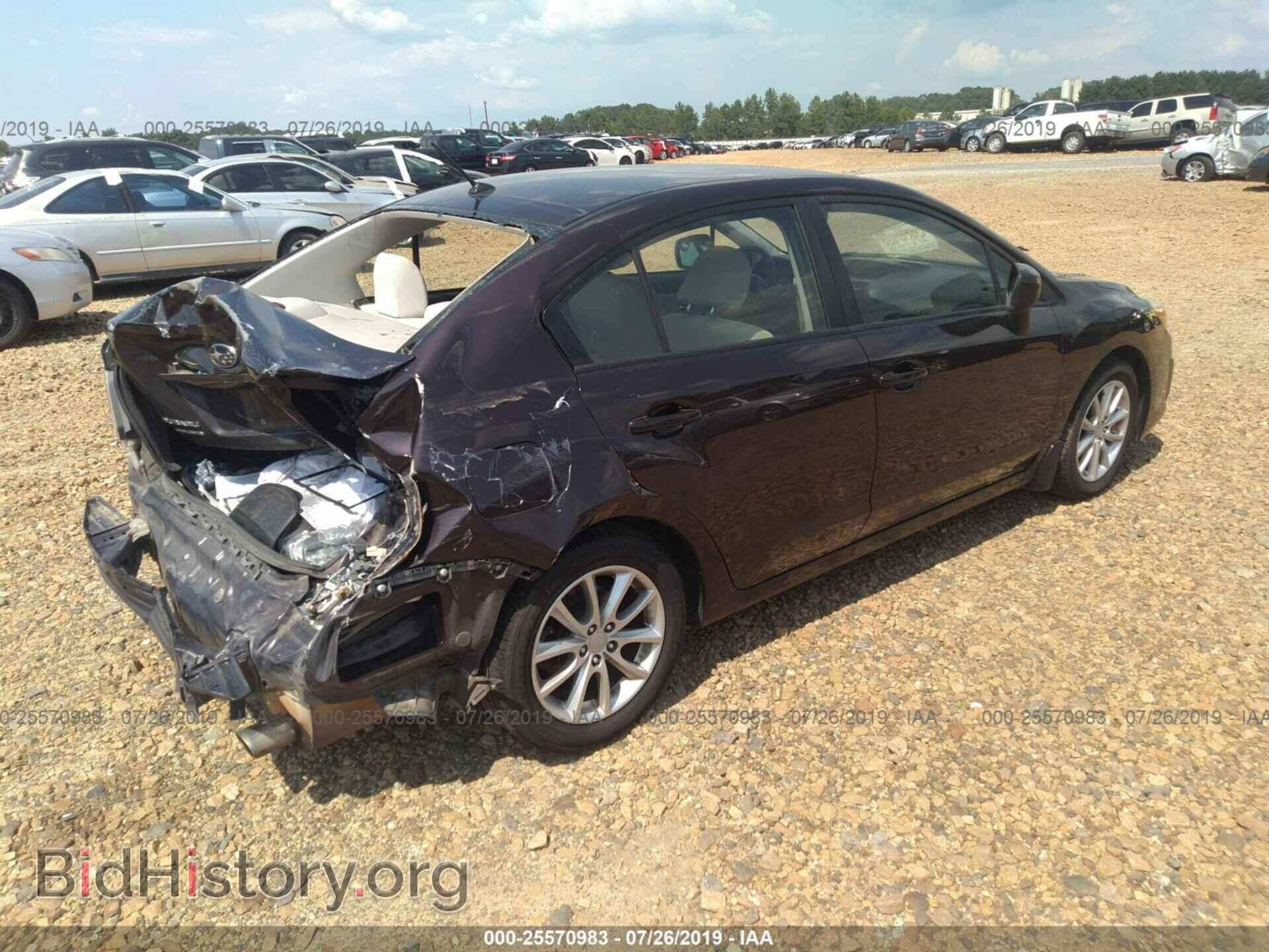2012 SUBARU IMPREZA - VIN: JF1GJAC65CH020256 - Фото 4