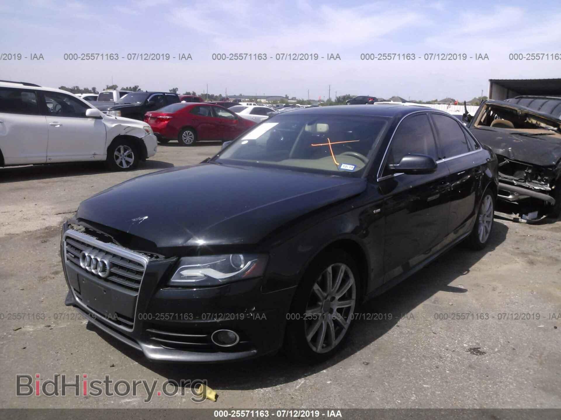 2012 AUDI A4 - VIN: WAUKFAFL9CN000193 - Фото 2
