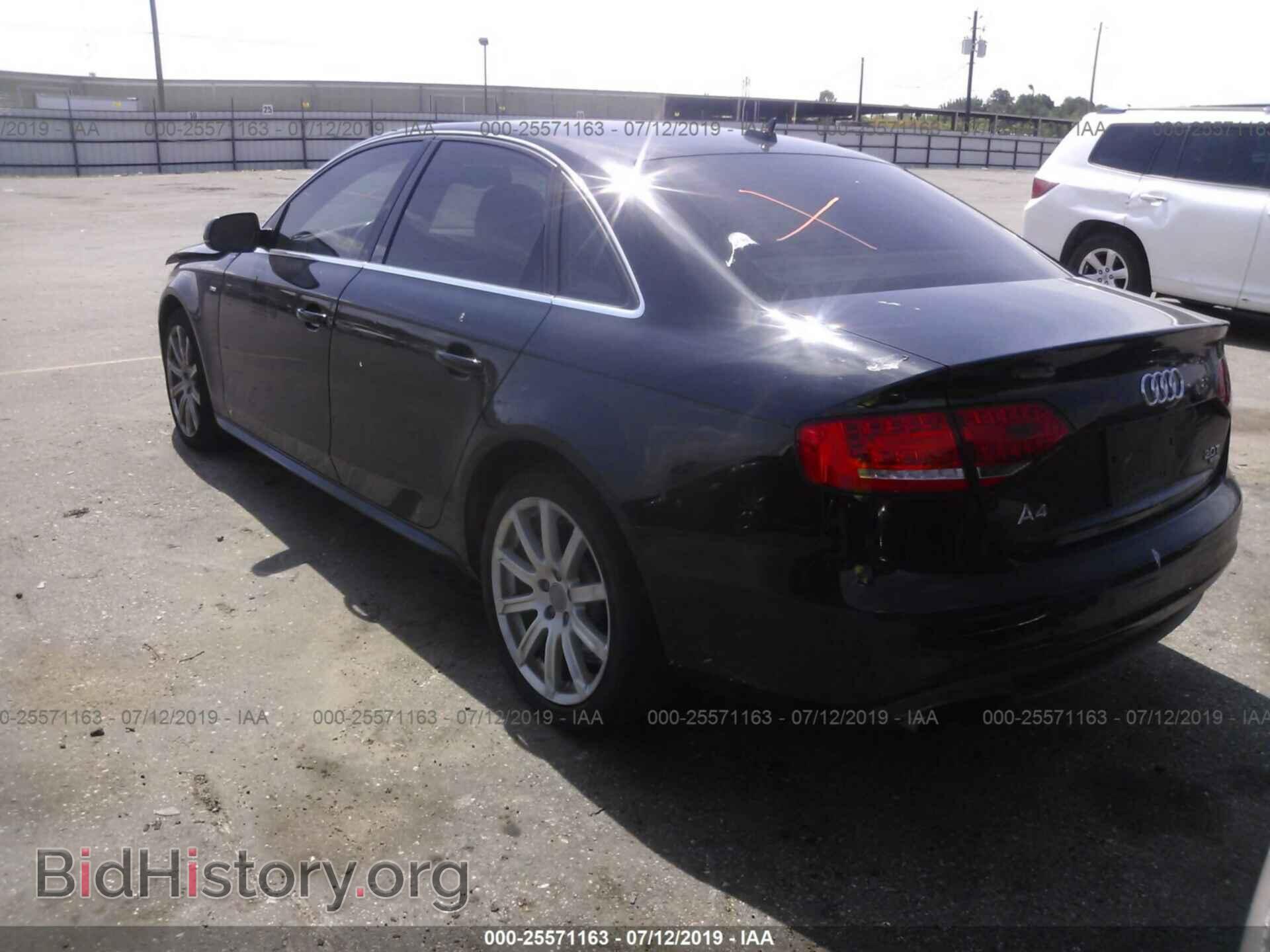 2012 AUDI A4 - VIN: WAUKFAFL9CN000193 - Фото 3