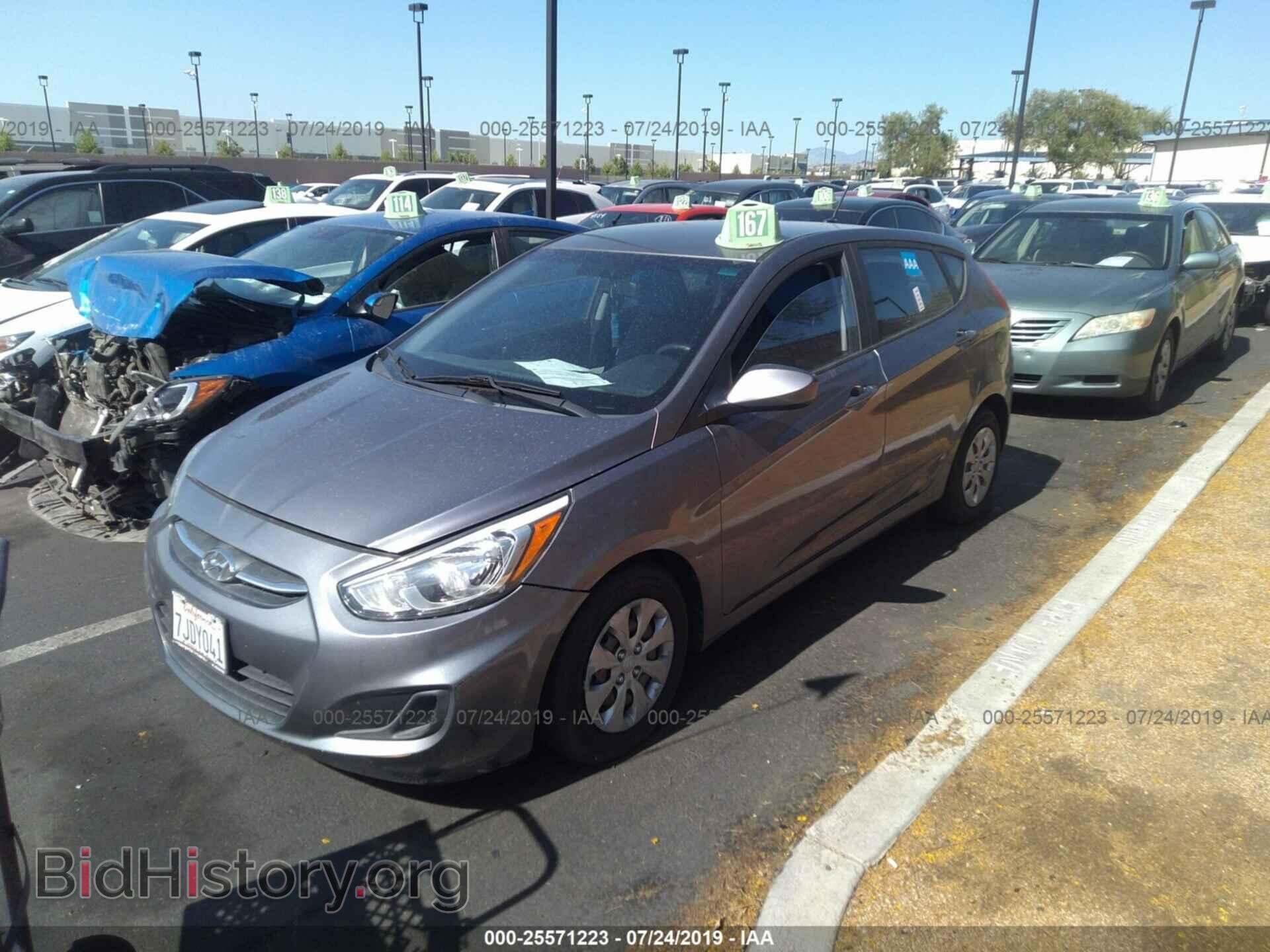 2015 HYUNDAI ACCENT - VIN: KMHCT5AE6FU201006 - Фото 2