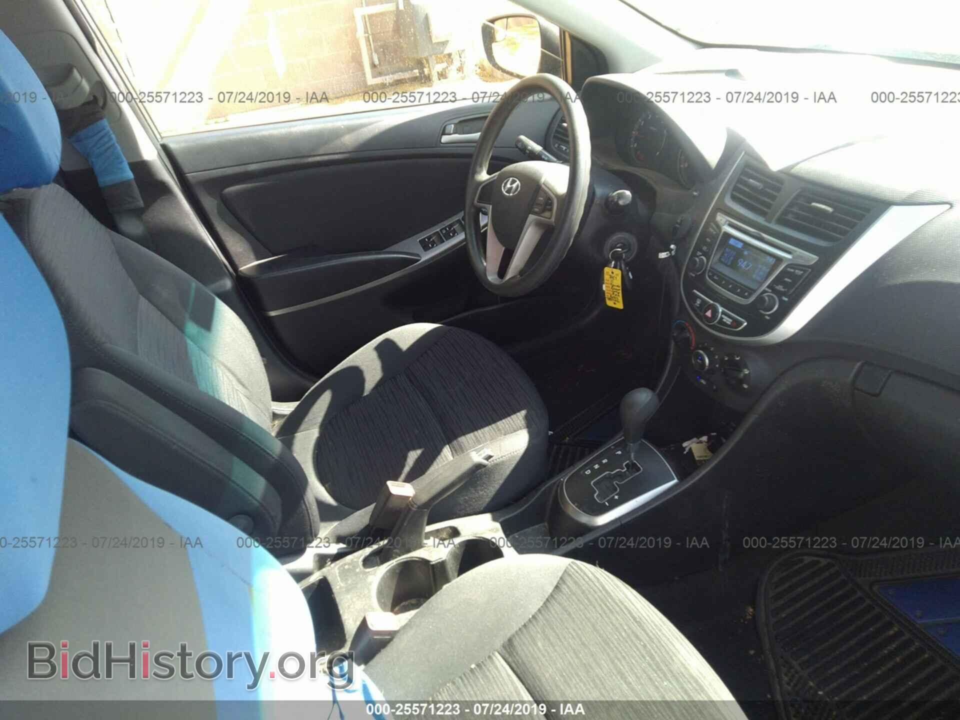 2015 HYUNDAI ACCENT - VIN: KMHCT5AE6FU201006 - Фото 5